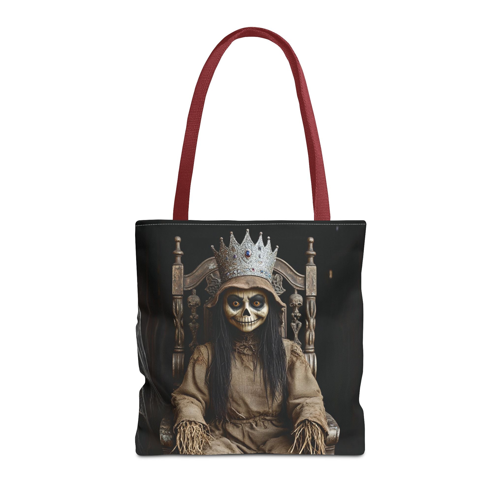 VYBZ Tote Bag - Spooky Skeleton Queen Halloween Design