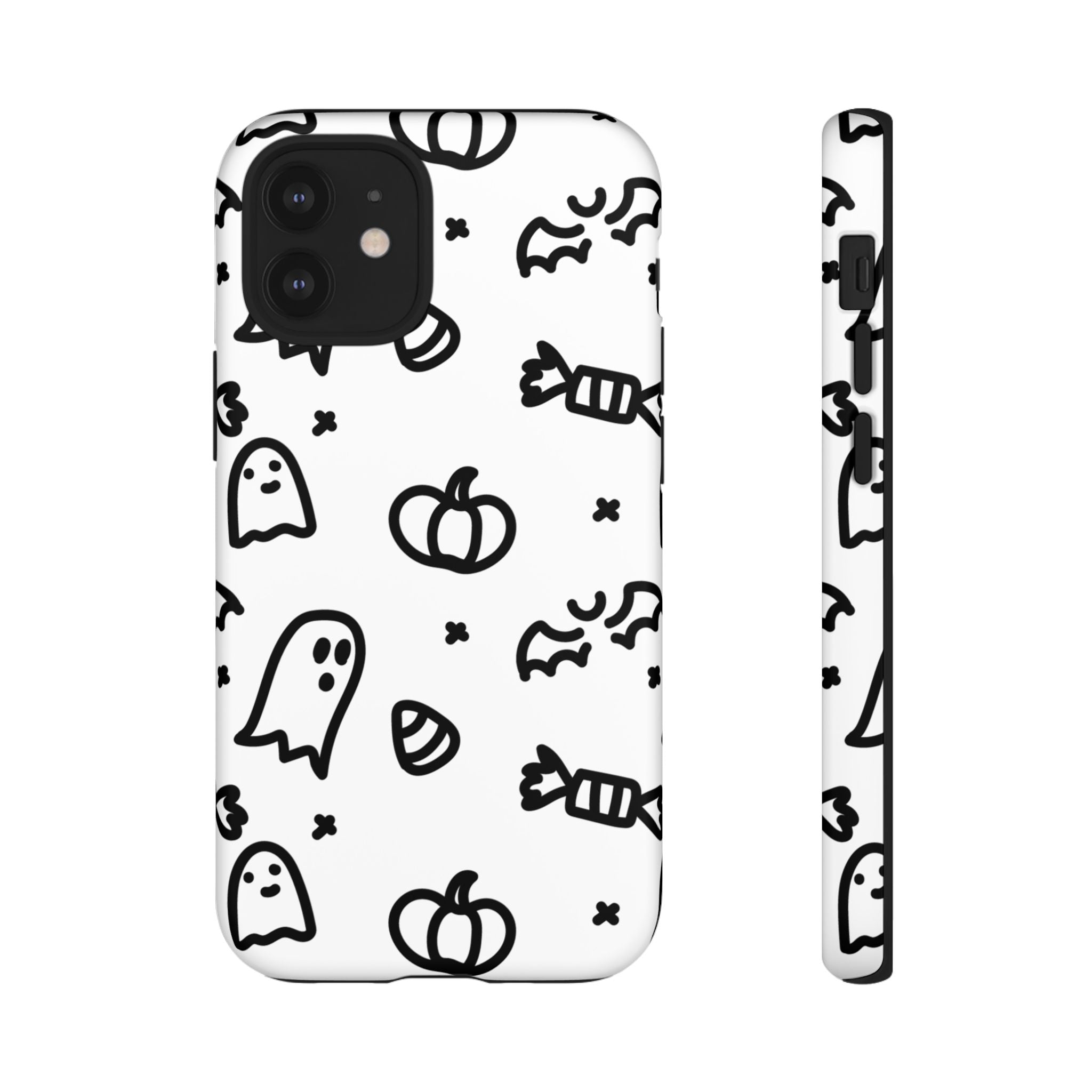 Halloween Themed Phone Case, Spooky Ghosts and Pumpkins, Fall Decor, Costume Party, Trick or Treat