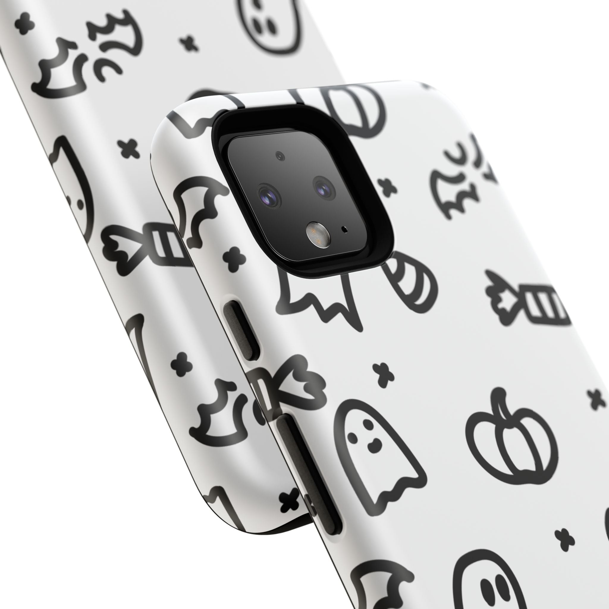 Halloween Themed Phone Case, Spooky Ghosts and Pumpkins, Fall Decor, Costume Party, Trick or Treat