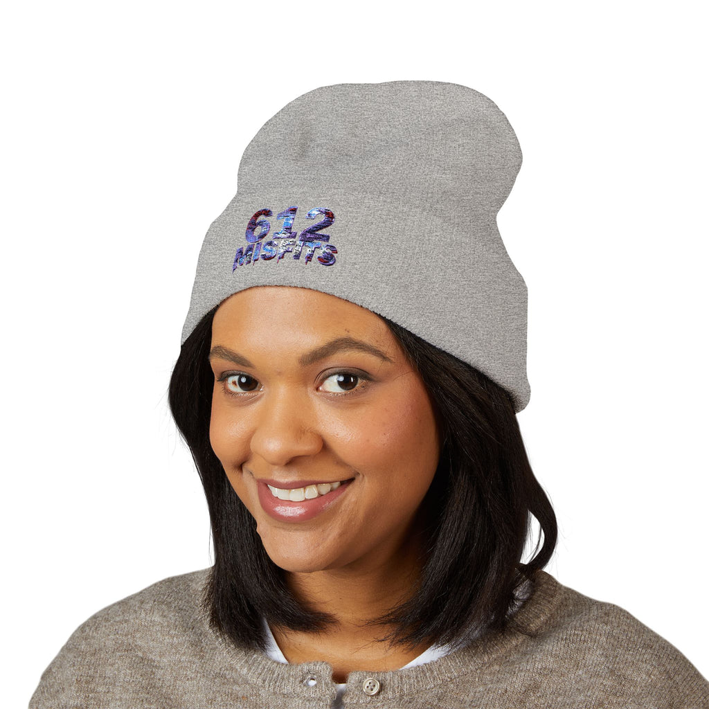 612 Misfit Embroidered Cuffed Beanie