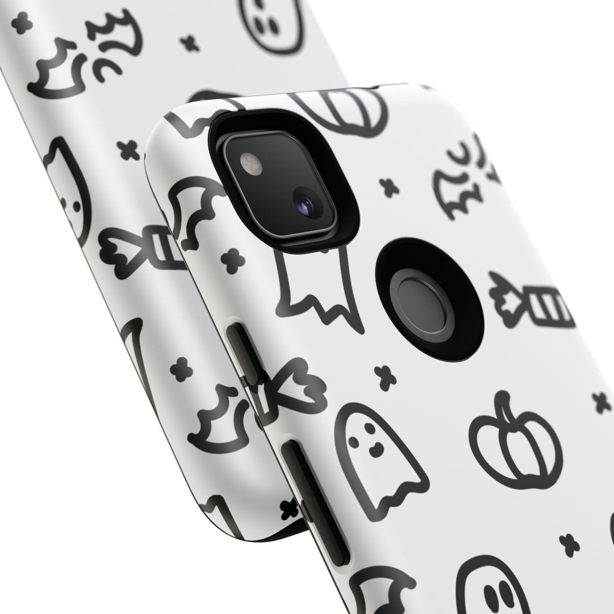 Halloween Themed Phone Case, Spooky Ghosts and Pumpkins, Fall Decor, Costume Party, Trick or Treat