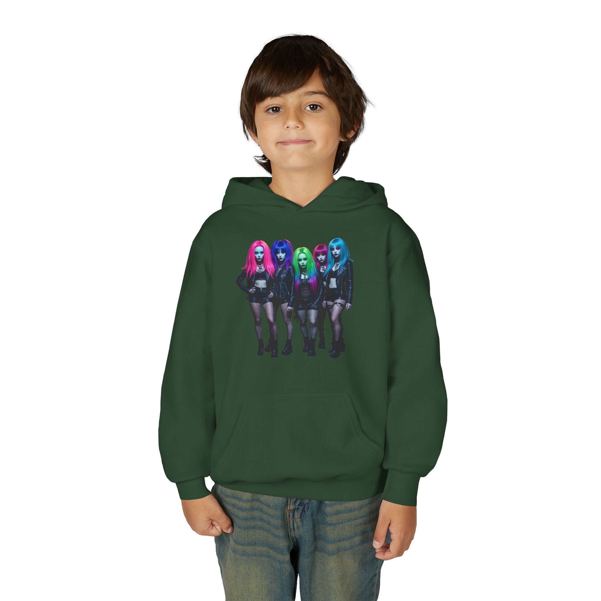 VYBZ Youth Gothic Halloween Hoodie - Exclusive Design
