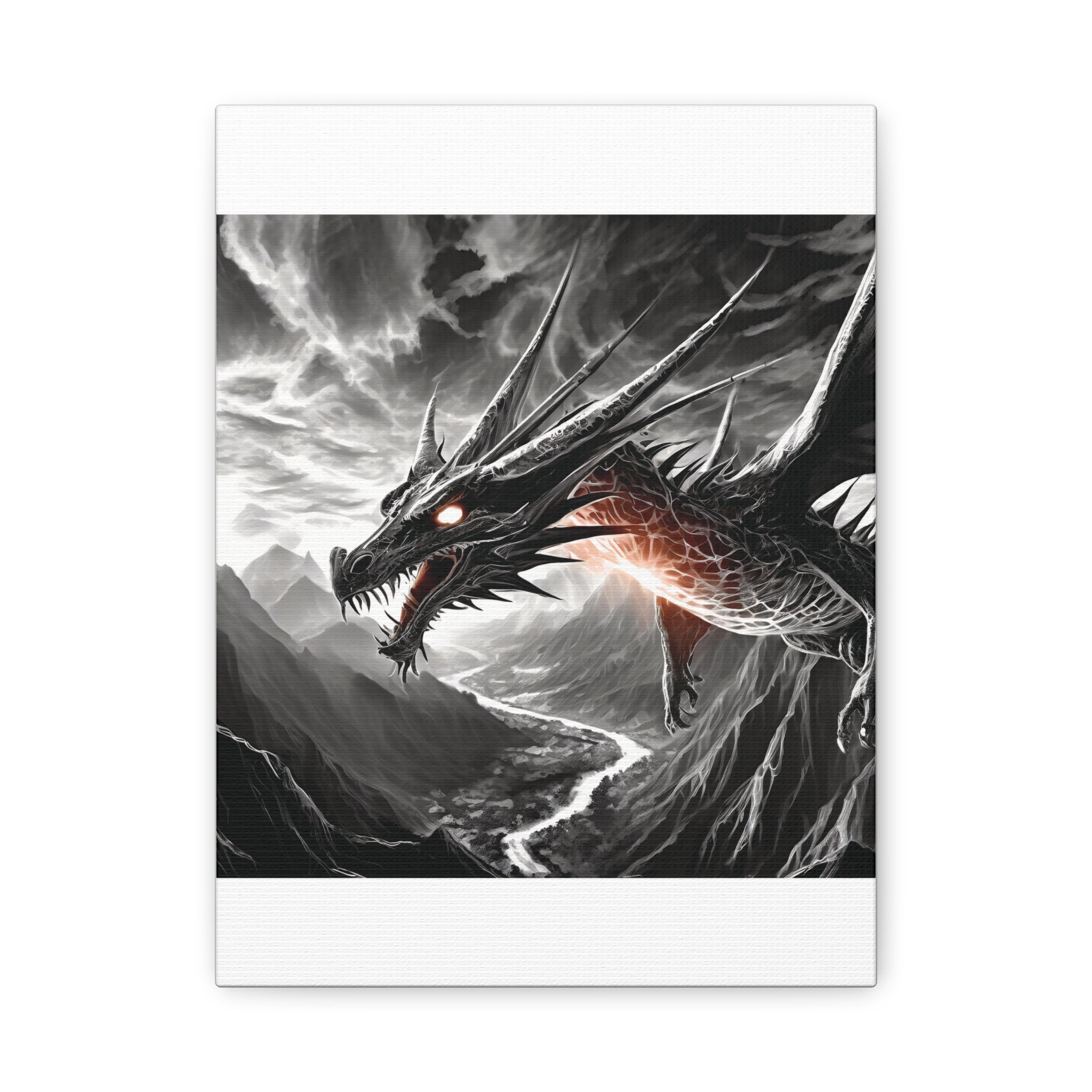 Dragon Art Canvas Print