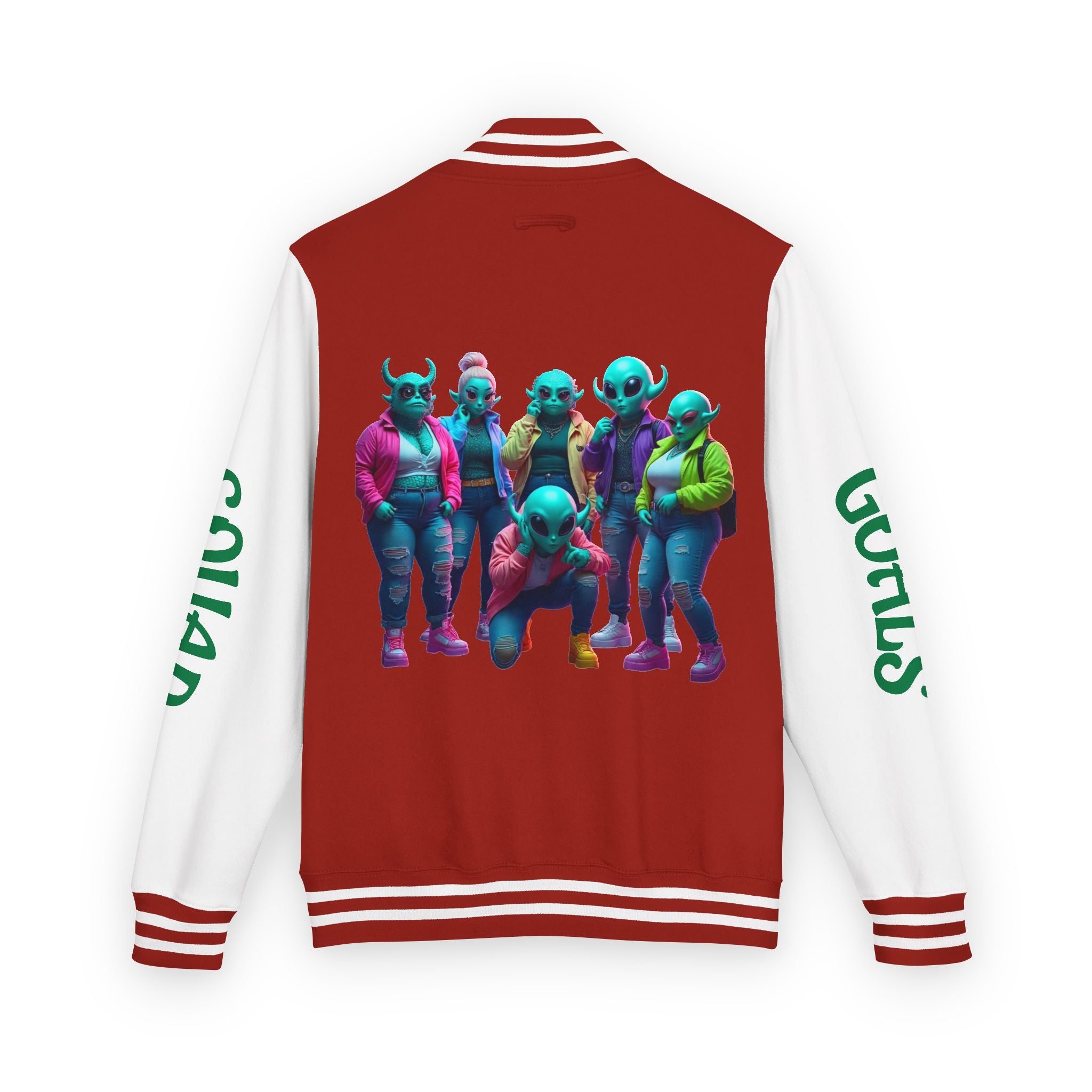 VYBZ "Locked In Goals" Heavyweight Letterman Jacket