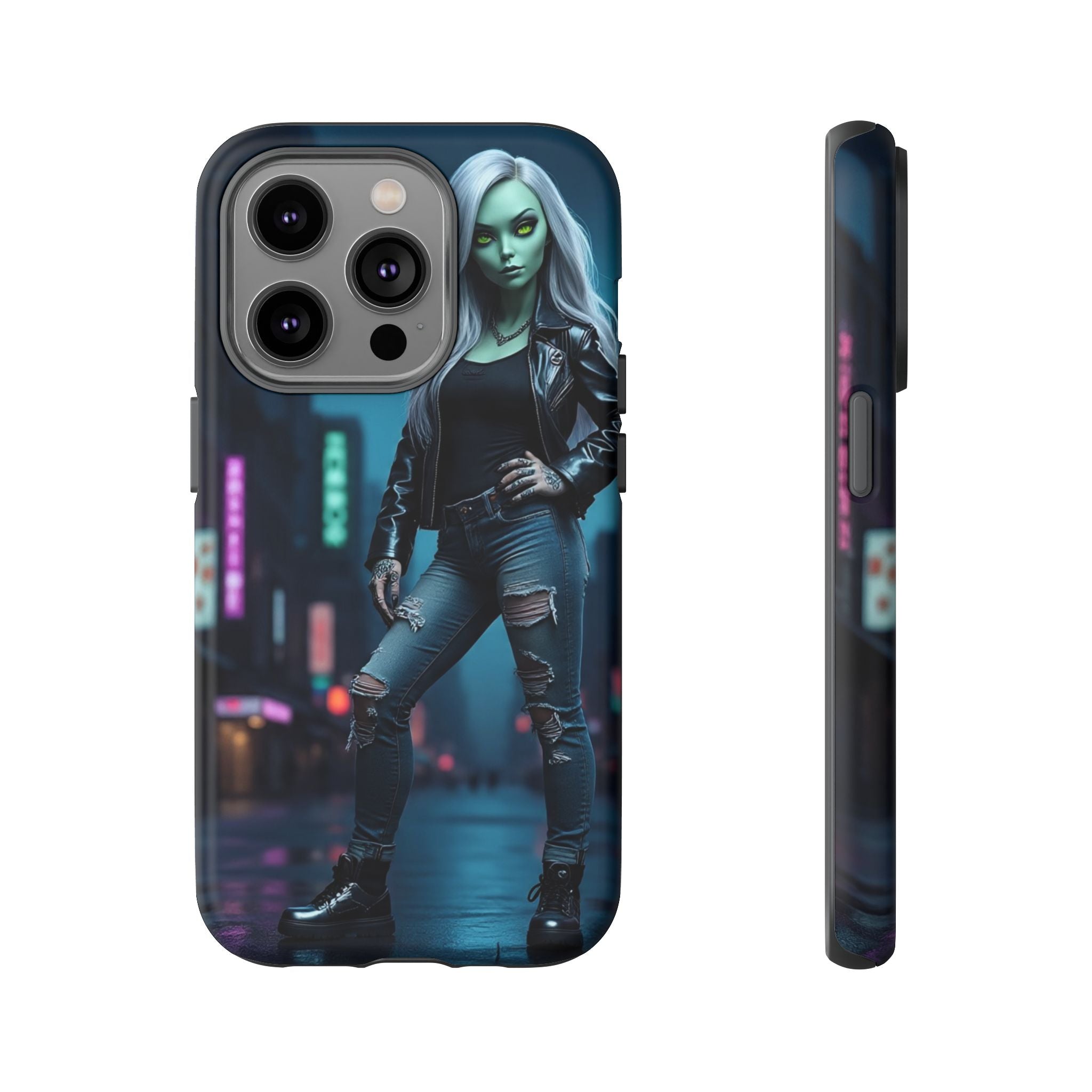 Alien Chic Tough Phone Case