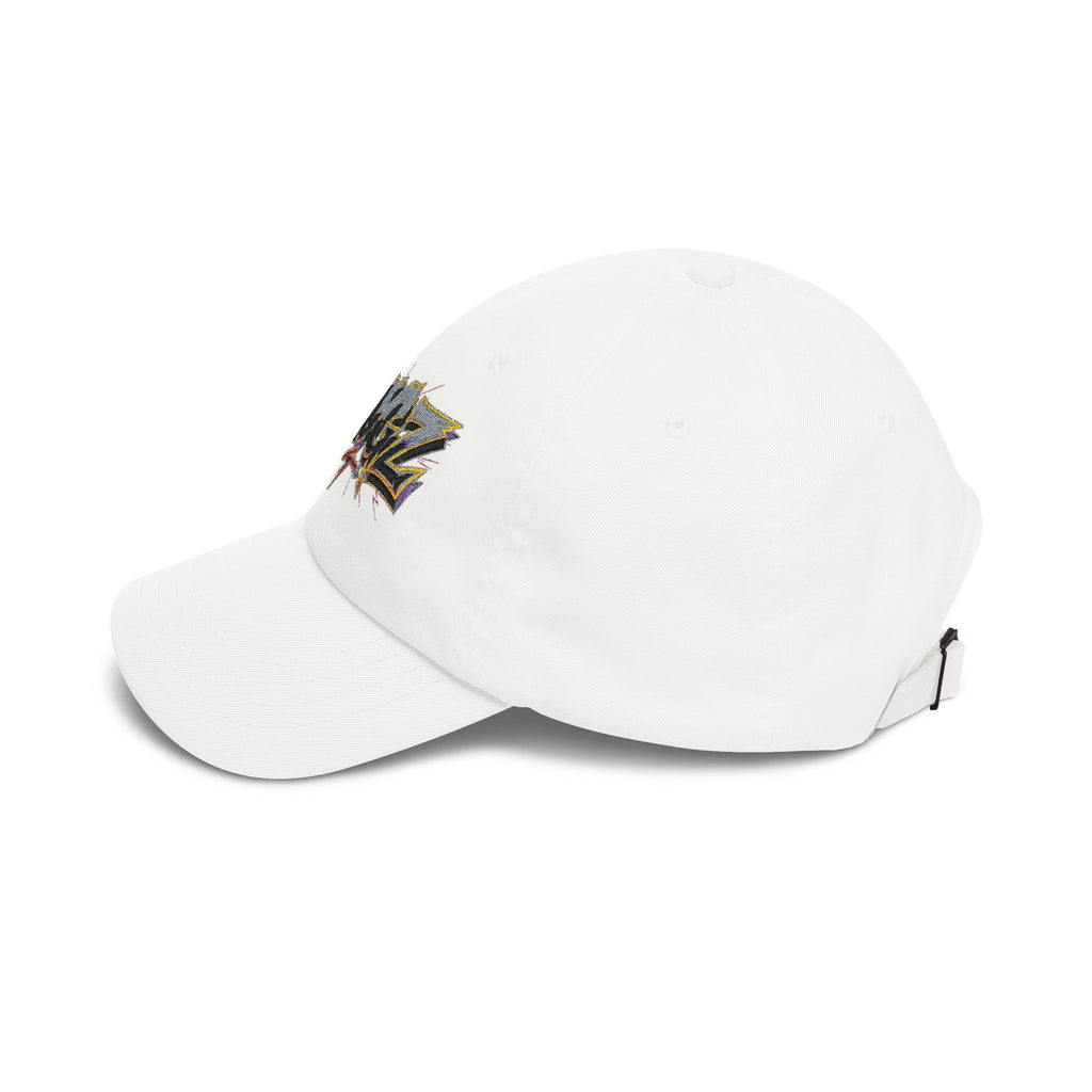 Dad Cap — 'PLUGZ' Street Art Embroidered Baseball Hat