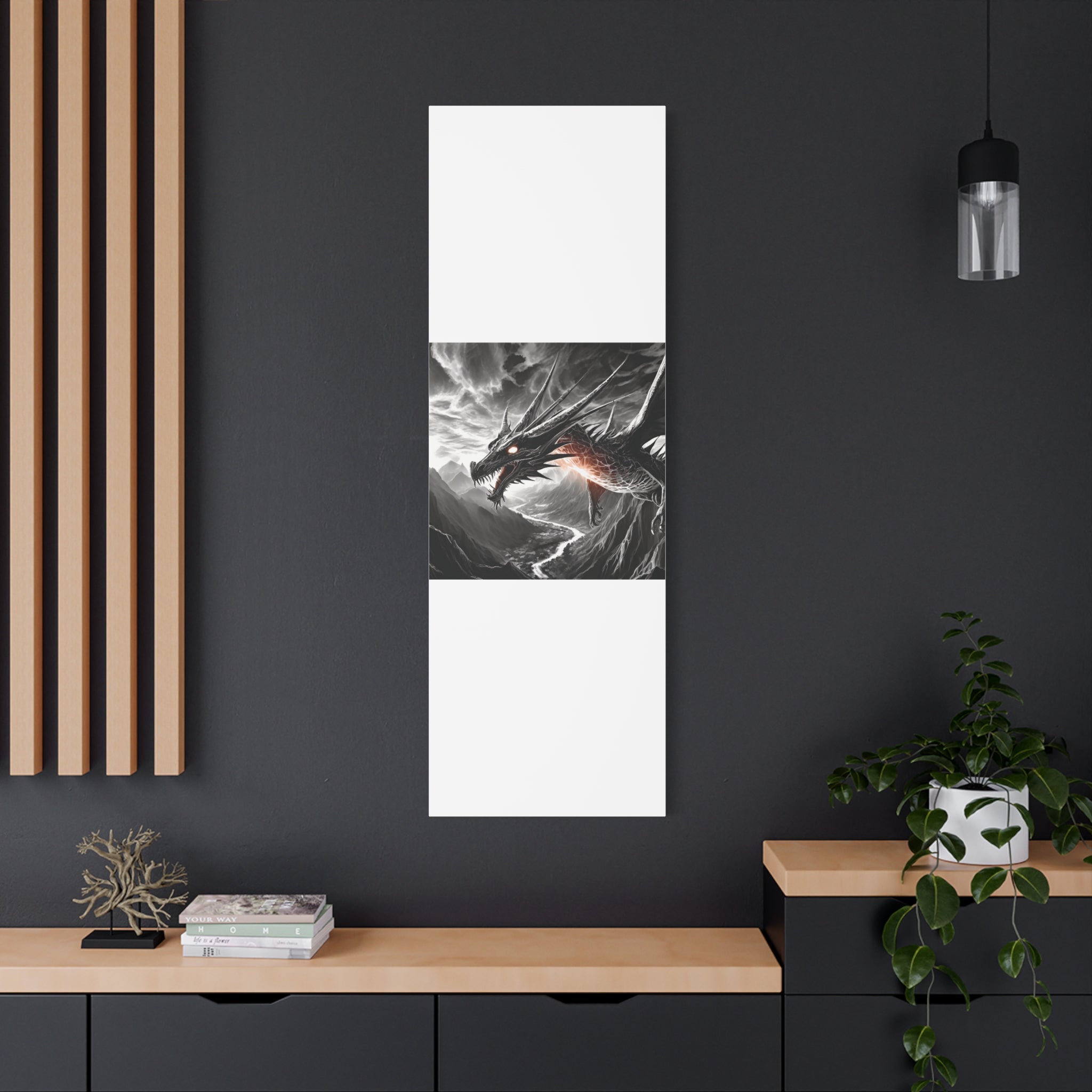 Dragon Art Canvas Print
