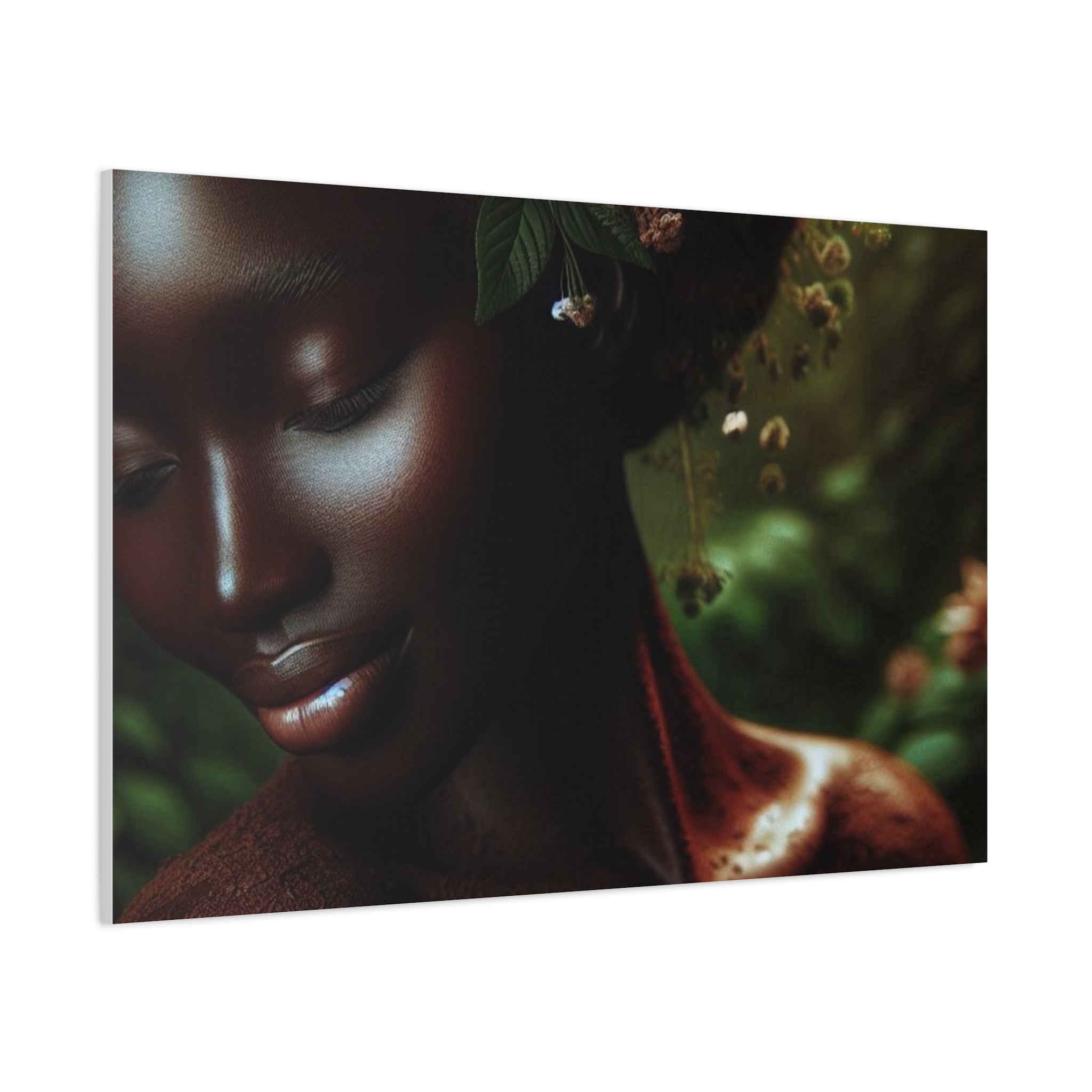 Elegant Mother Nature Canvas Art Print