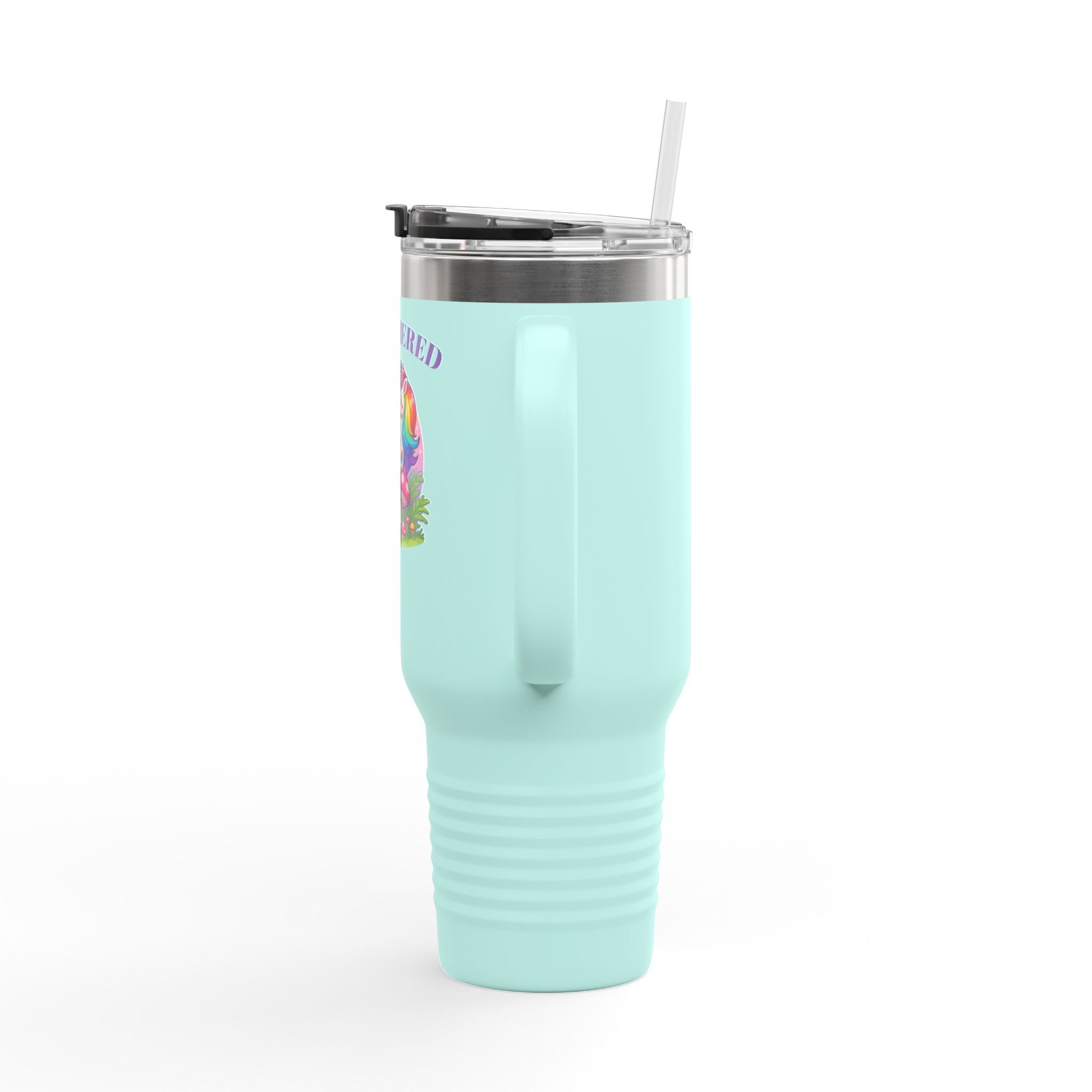 Rainbow Unicorn Insulated 40oz Travel Mug