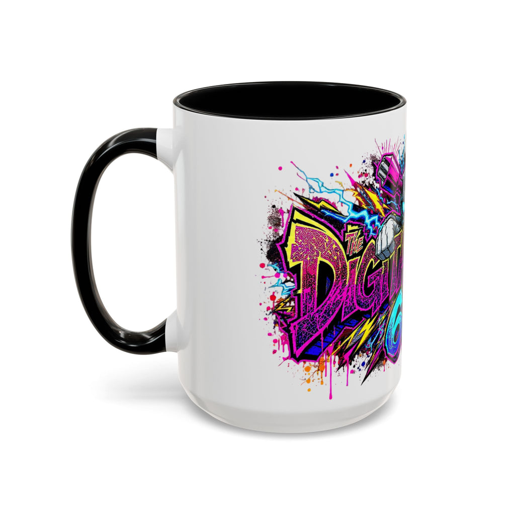 Accent Coffee Mug — The Digital Plug 612 Graphic (11/15oz)