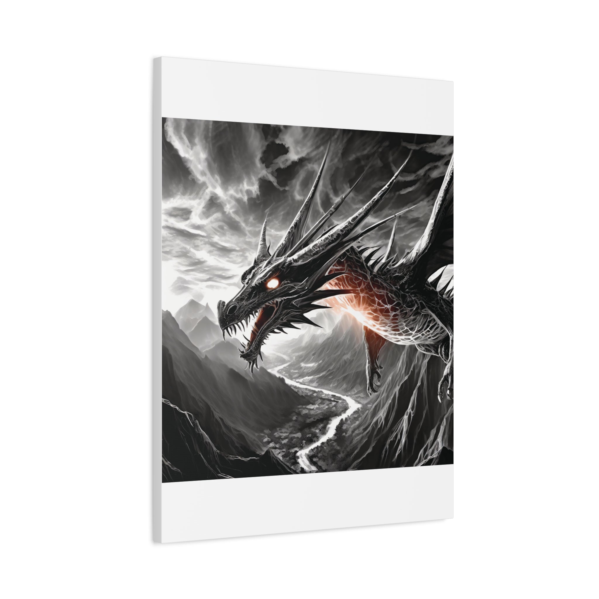 Dragon Art Canvas Print