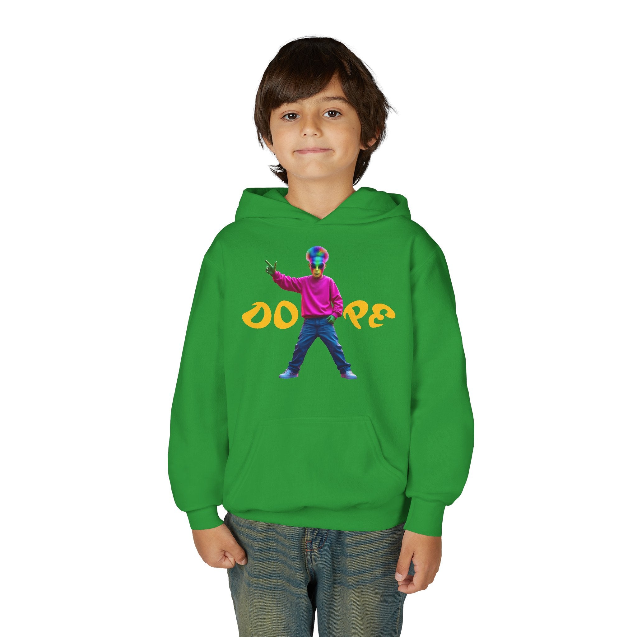 VYBZ Alien Youth Hoodie - Exclusive Colorful Hip Hop Slang Design