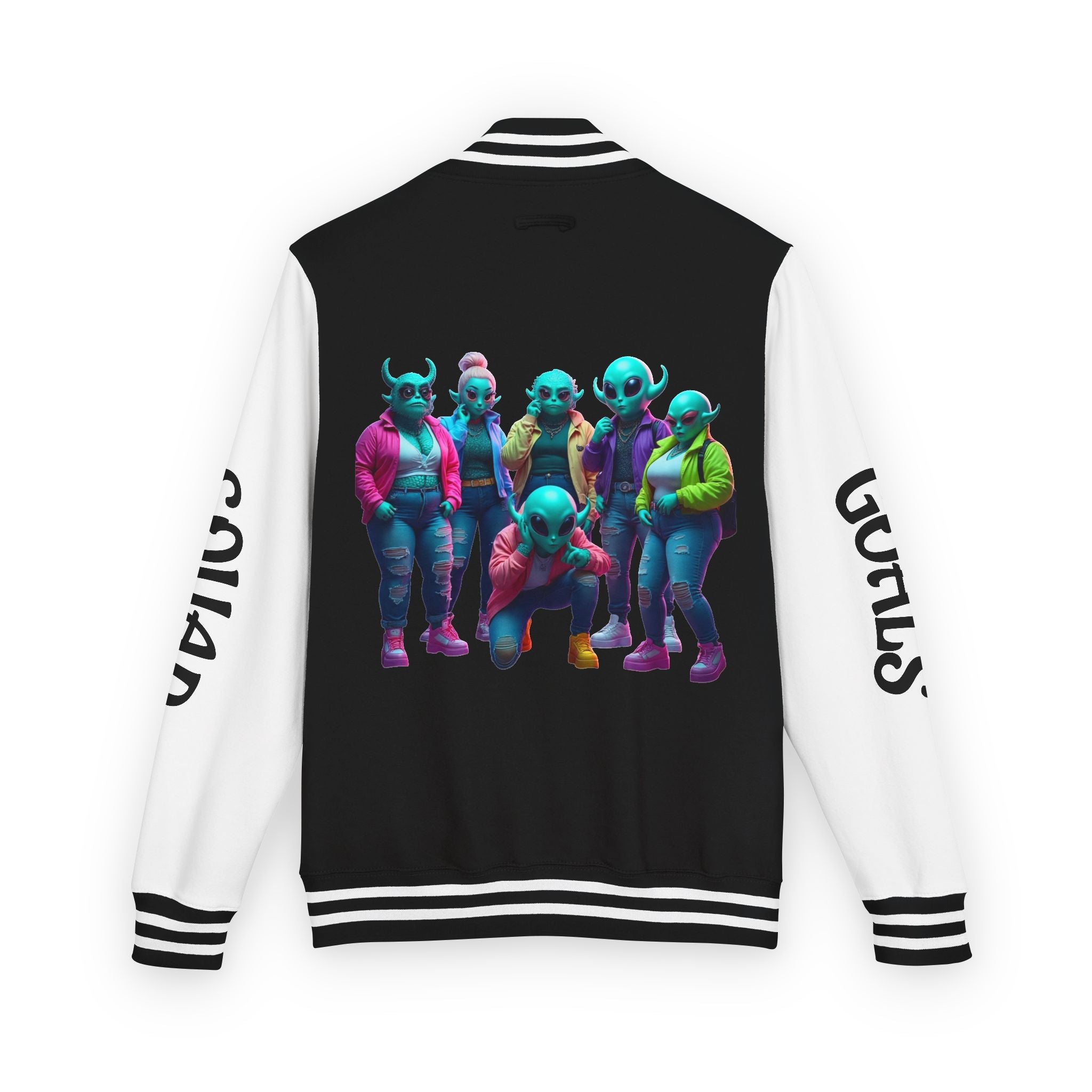 VYBZ "Locked In Goals" Heavyweight Letterman Jacket