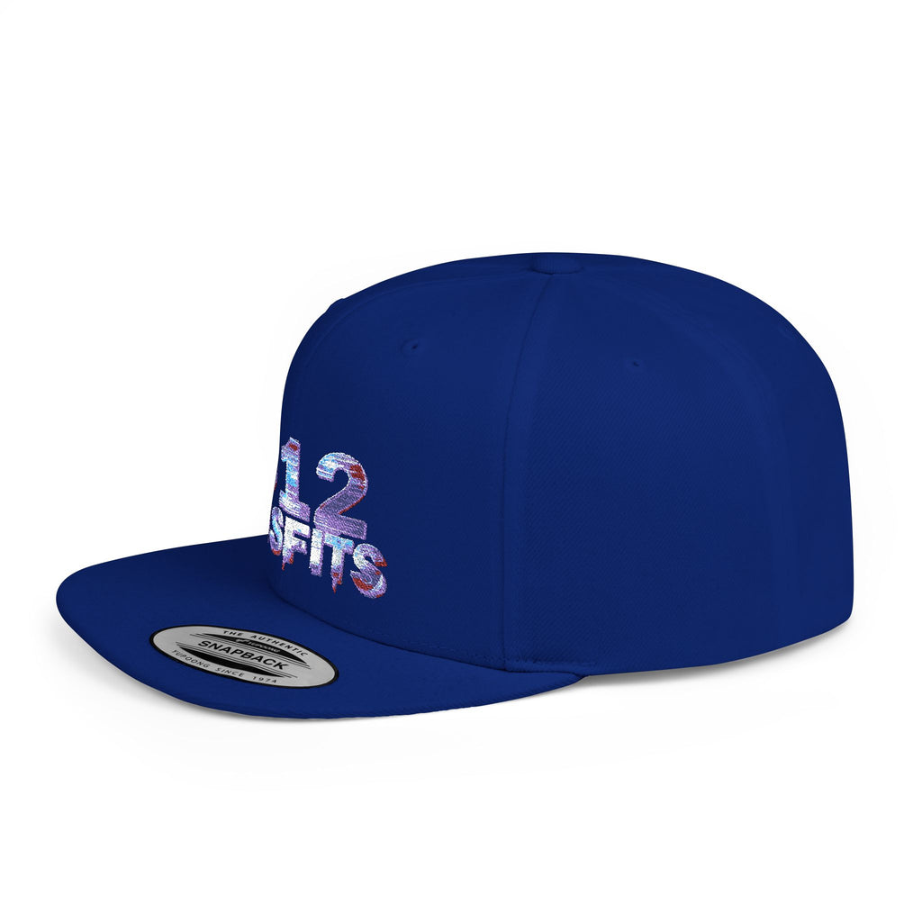 612 Misfits Flat Bill Snapback Hat – Retro Graphic Streetwear Cap