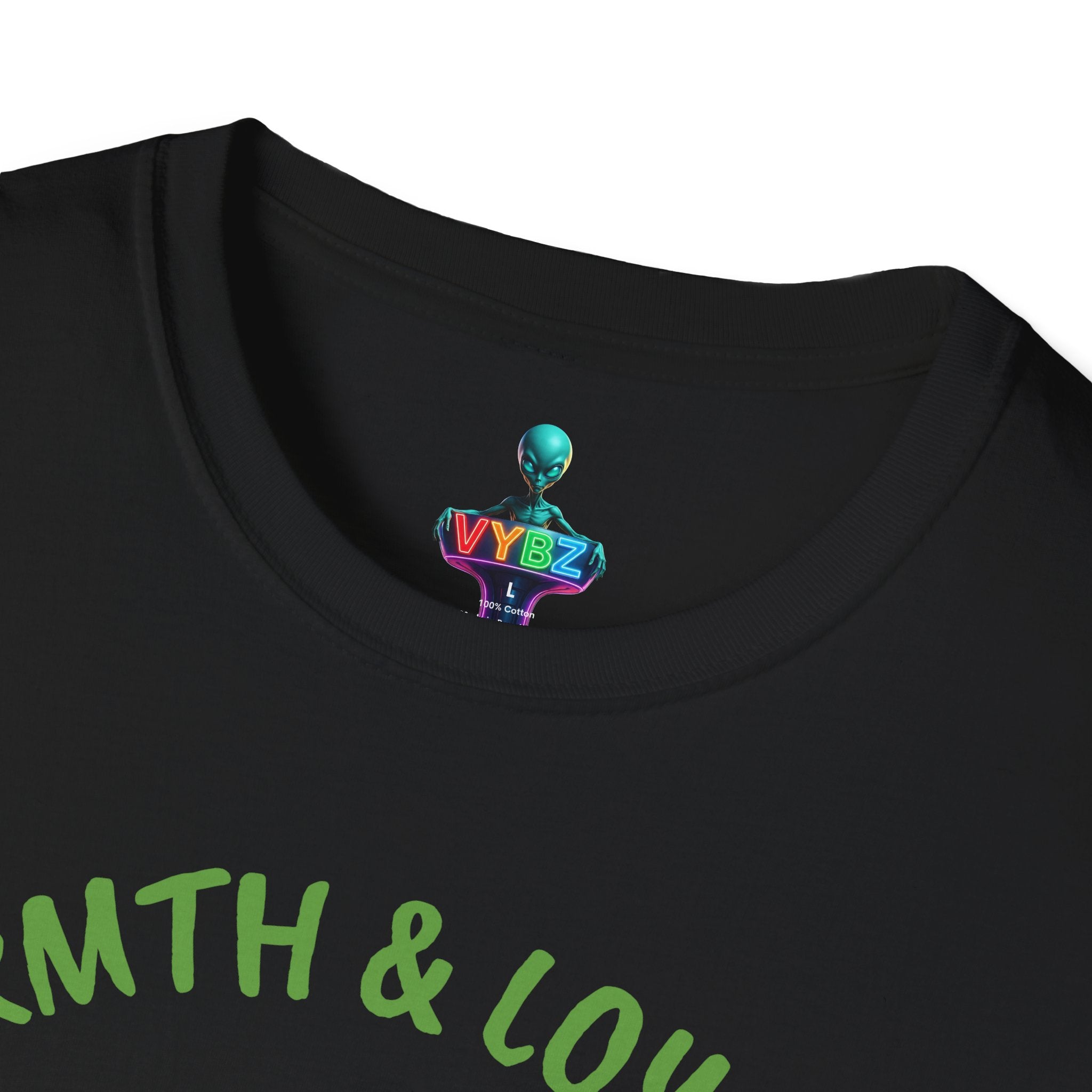 VYBZ Cozy Alien Campfire T-Shirt