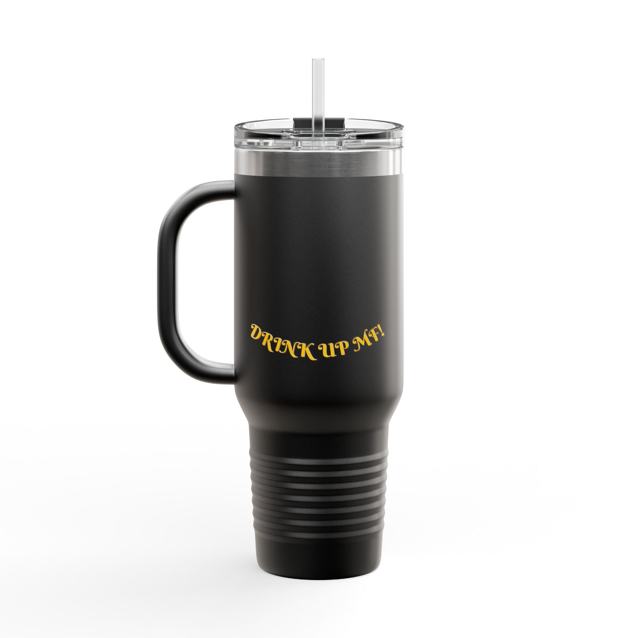 Travel Mug, Humorous Aliens Monsters Ghosts Design, 40oz