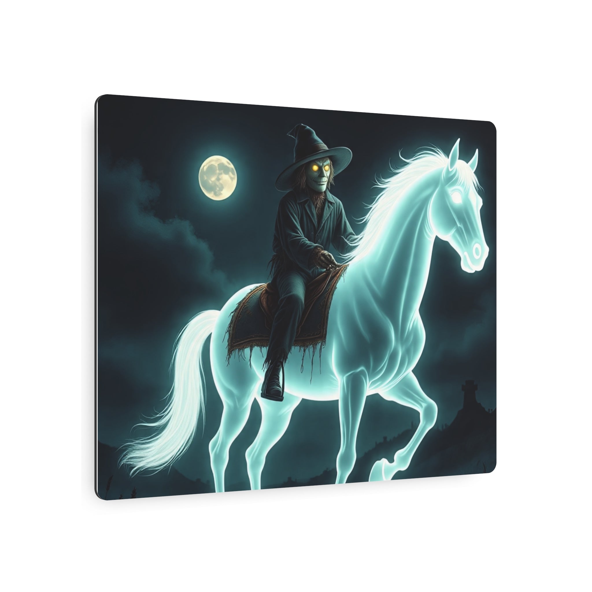 Metal Art Sign - Haunting Magical Halloween Spooky Exclusive Design