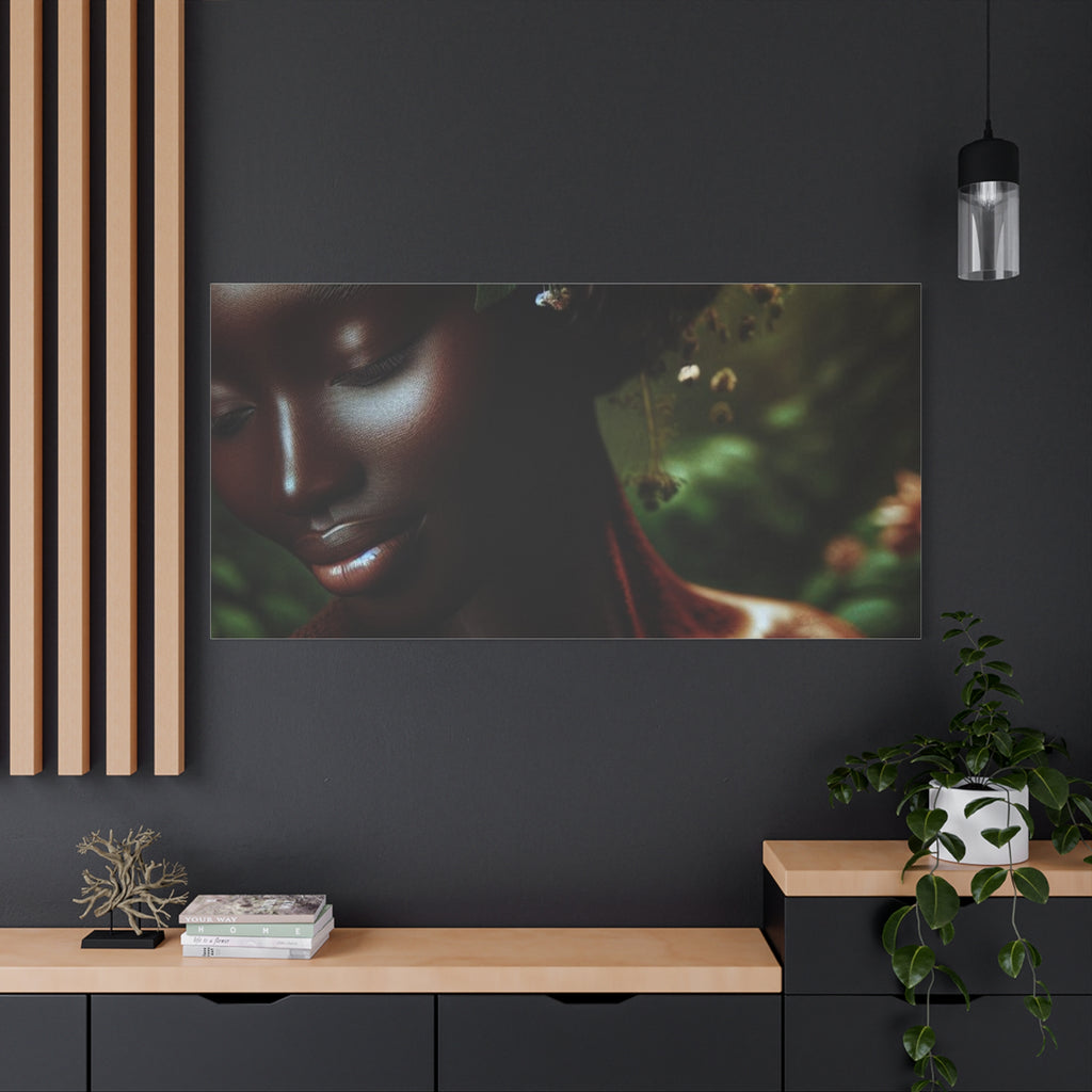 Elegant Mother Nature Canvas Art Print