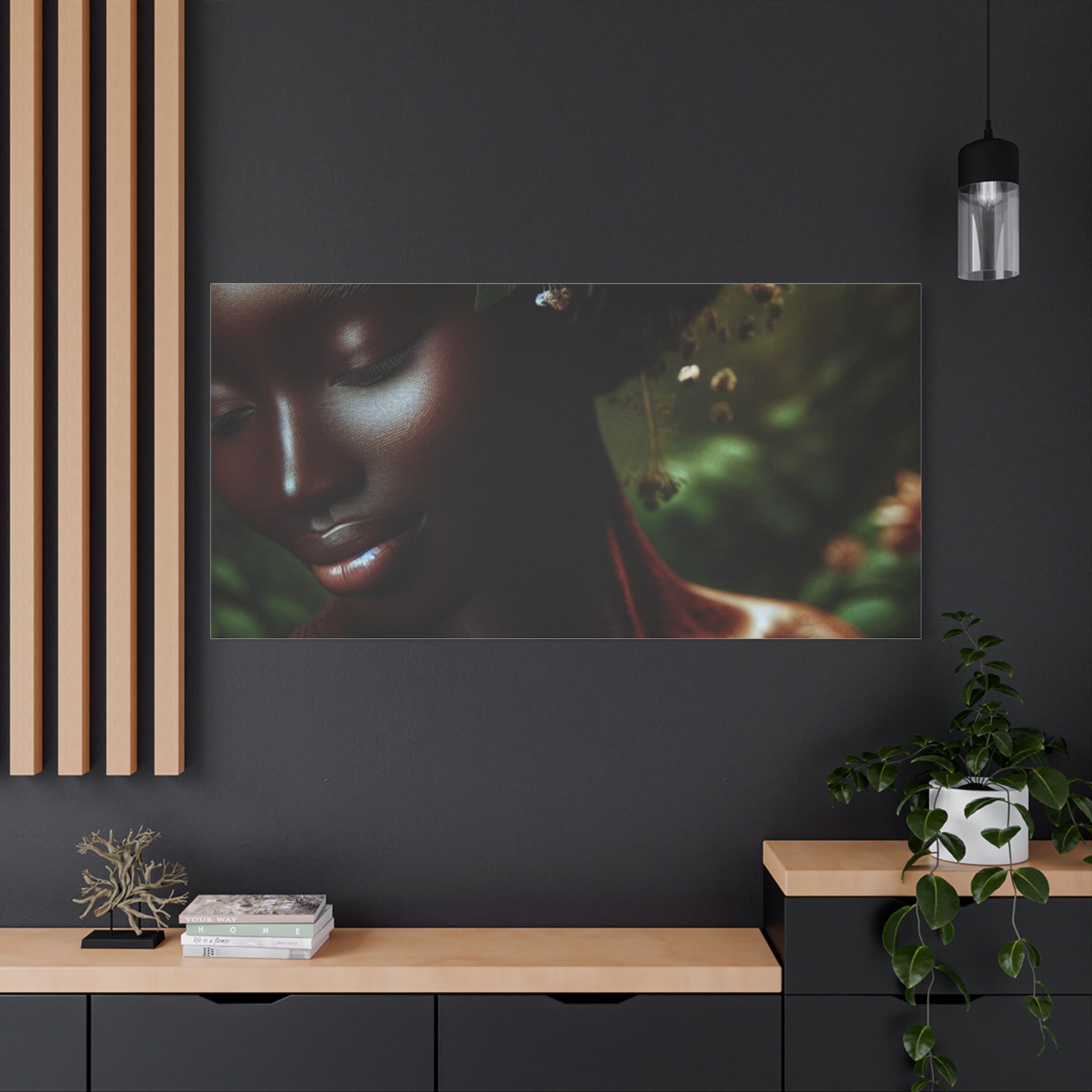 Elegant Mother Nature Canvas Art Print