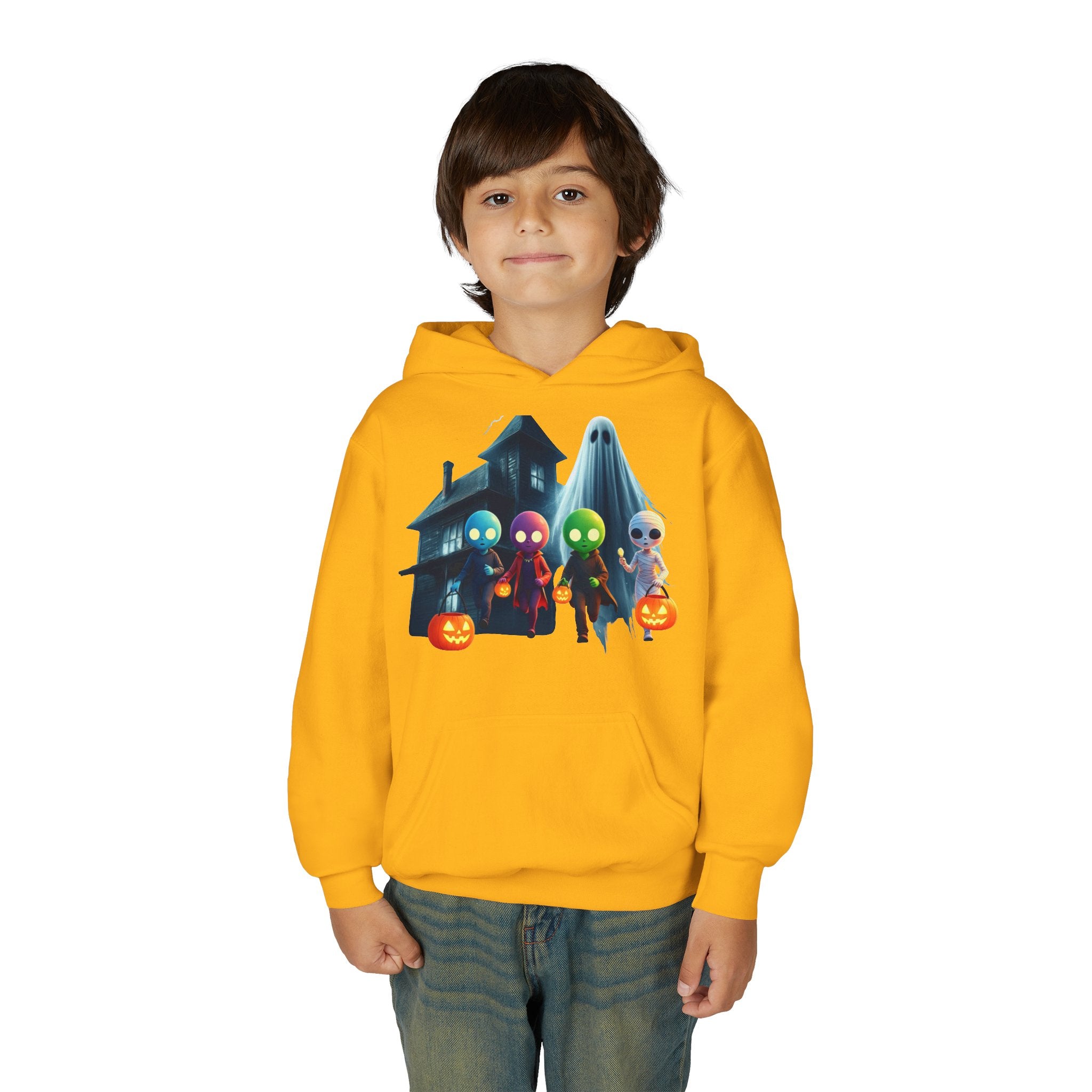 VYBZ "Aliens & Ghost" Youth Hooded Sweatshirt