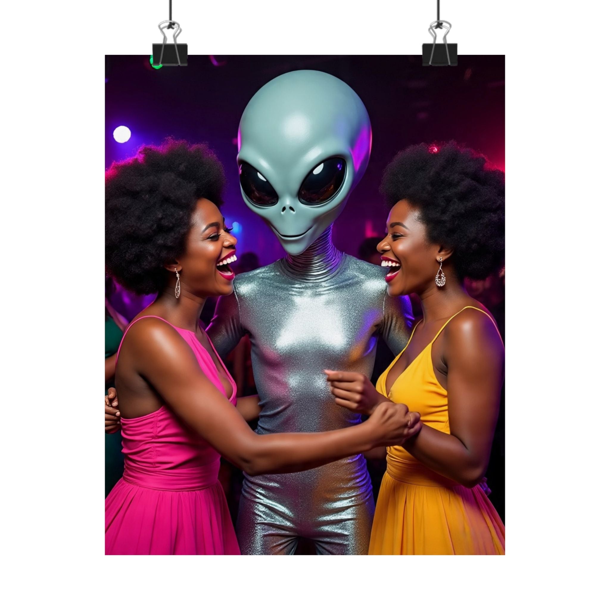Alien Vertical Poster - Matte Finish