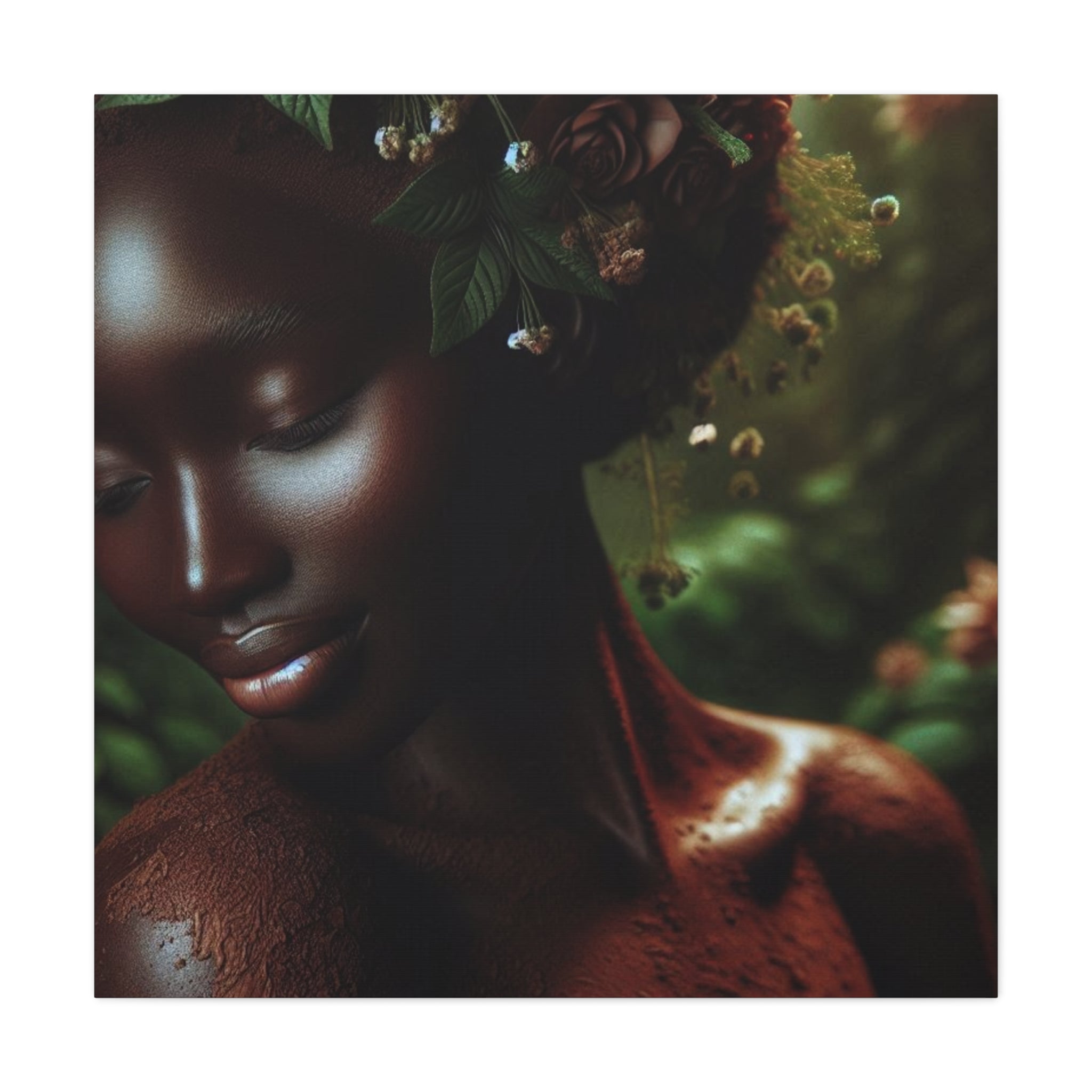Elegant Mother Nature Canvas Art Print