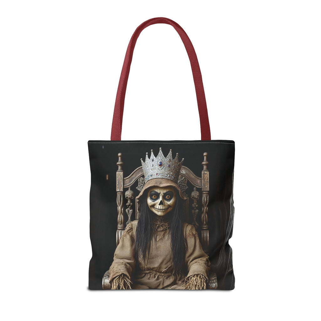 VYBZ Tote Bag - Spooky Skeleton Queen Halloween Design