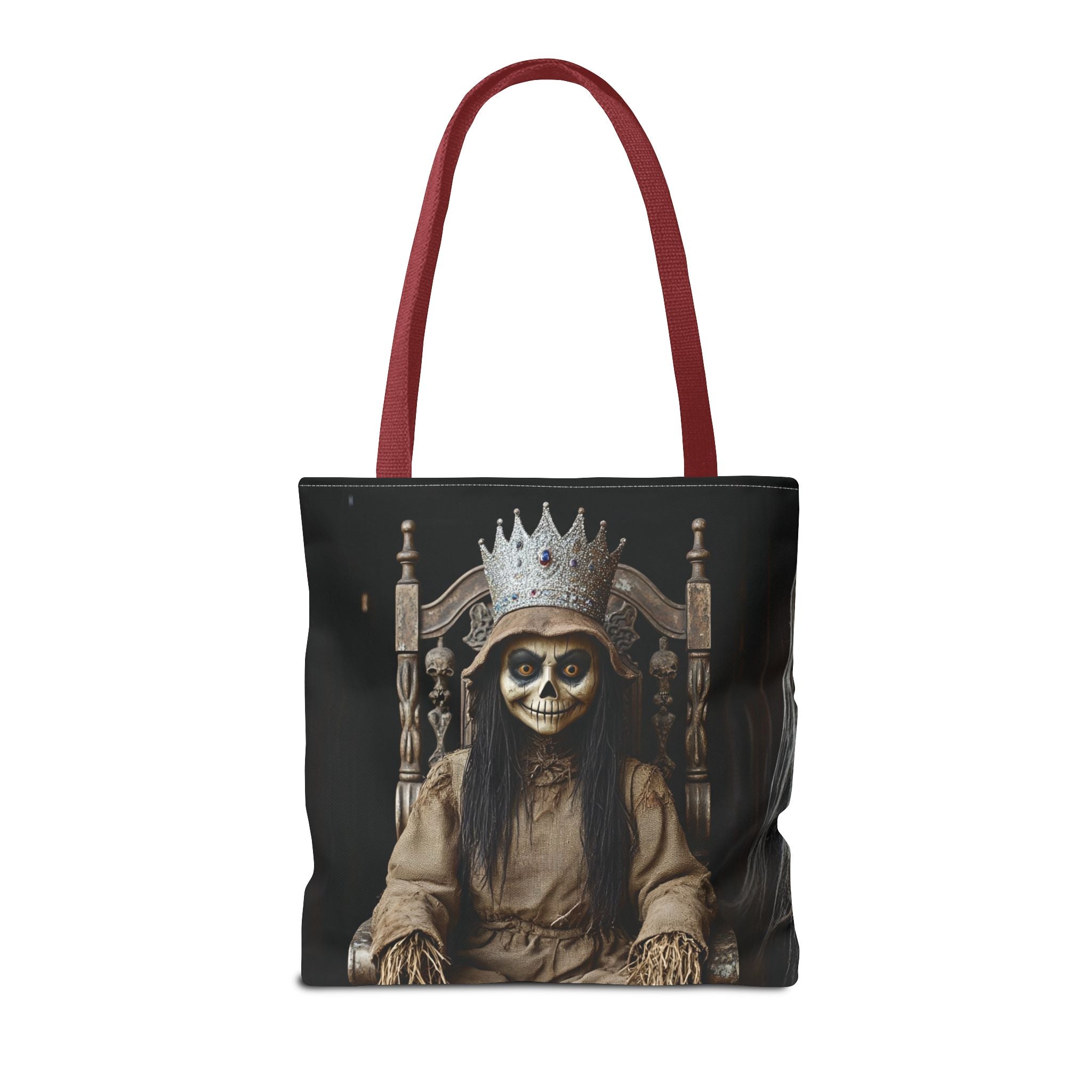 VYBZ Tote Bag - Spooky Skeleton Queen Halloween Design