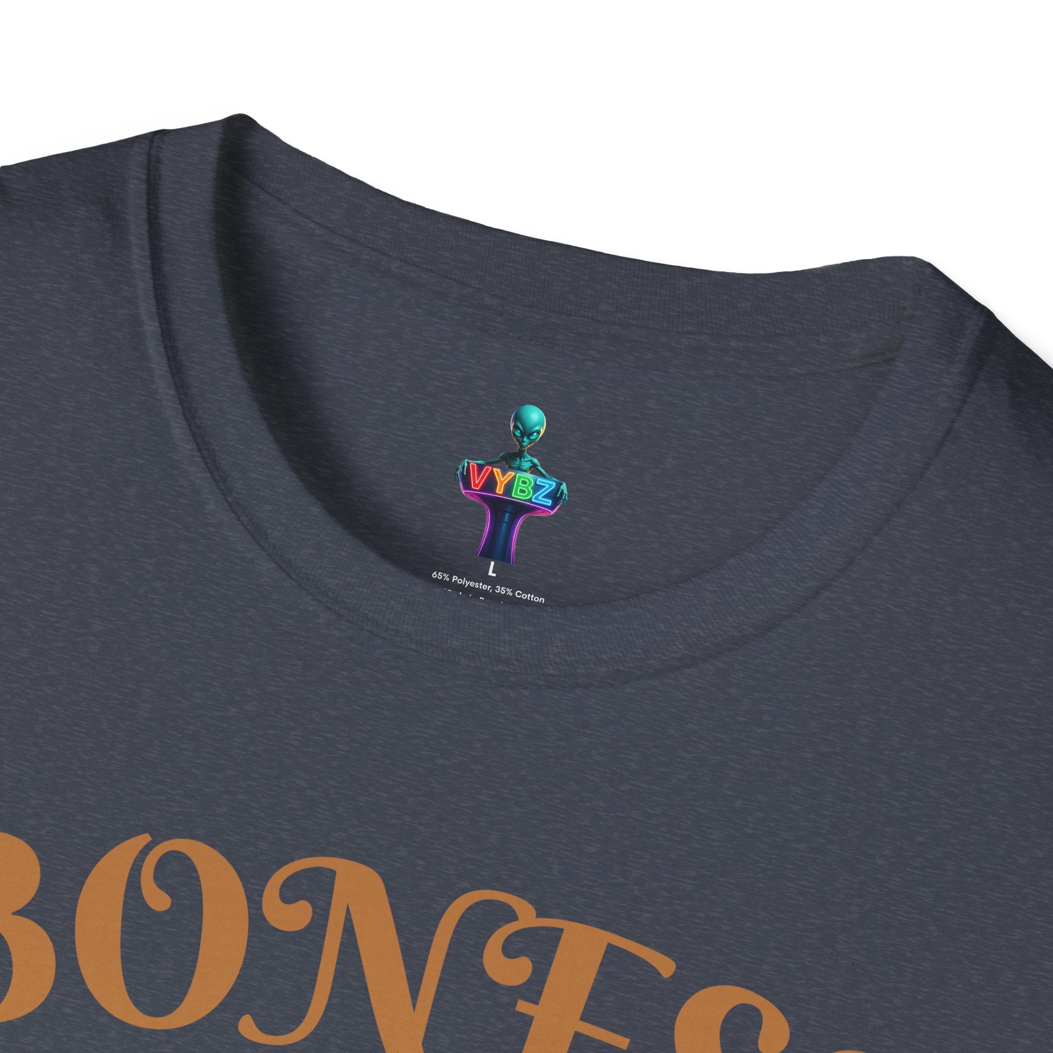 Softstyle T-Shirt with VYBZ Dogs Playing Dominos Urban Slang Design