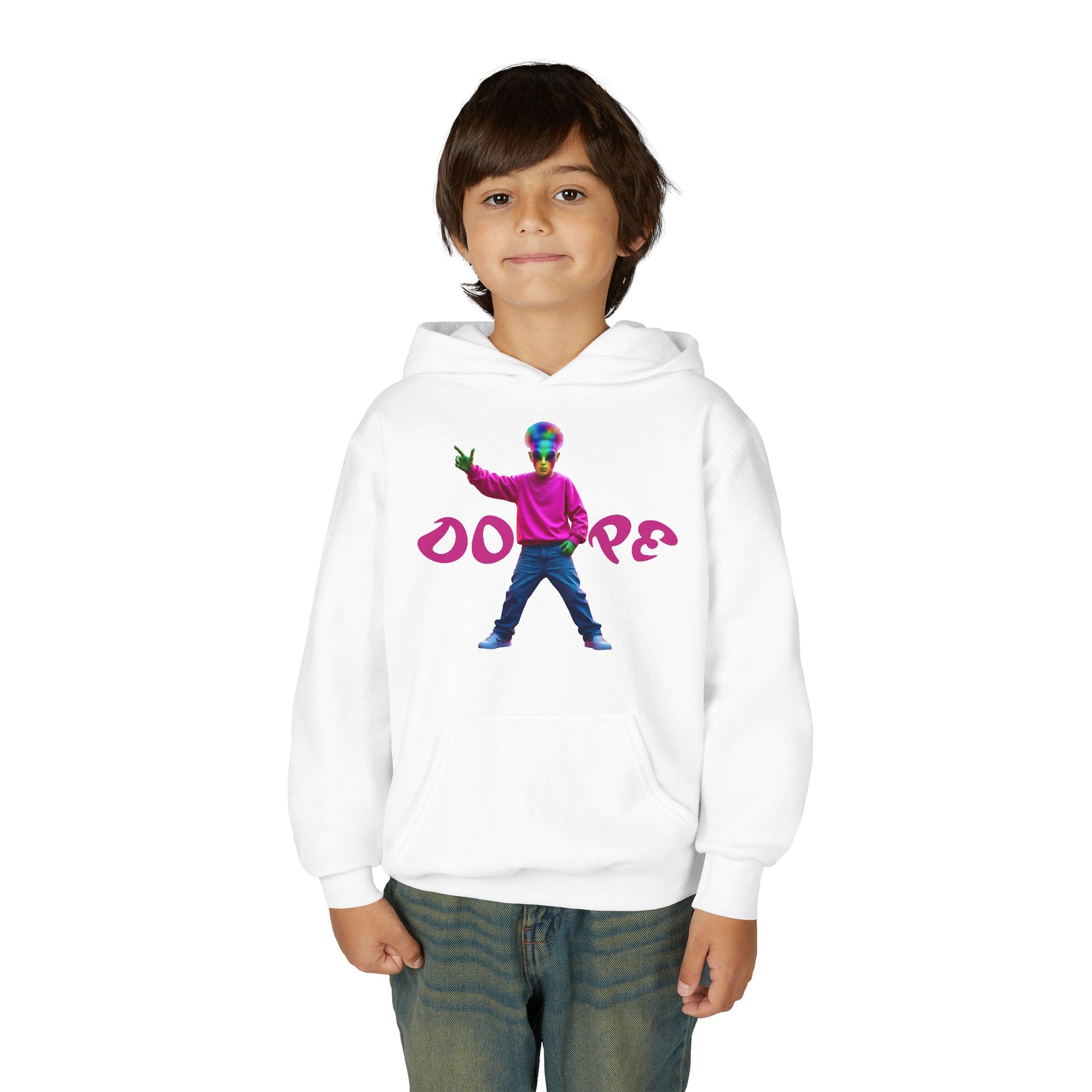VYBZ Alien Youth Hoodie - Exclusive Colorful Hip Hop Slang Design