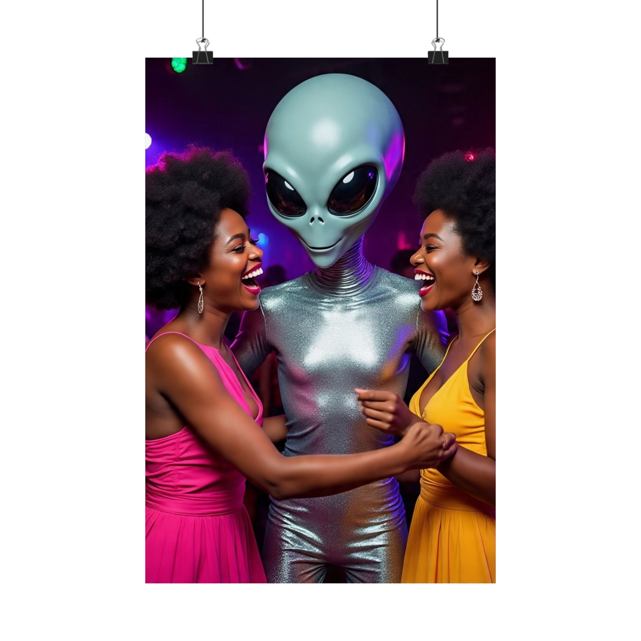 Alien Vertical Poster - Matte Finish