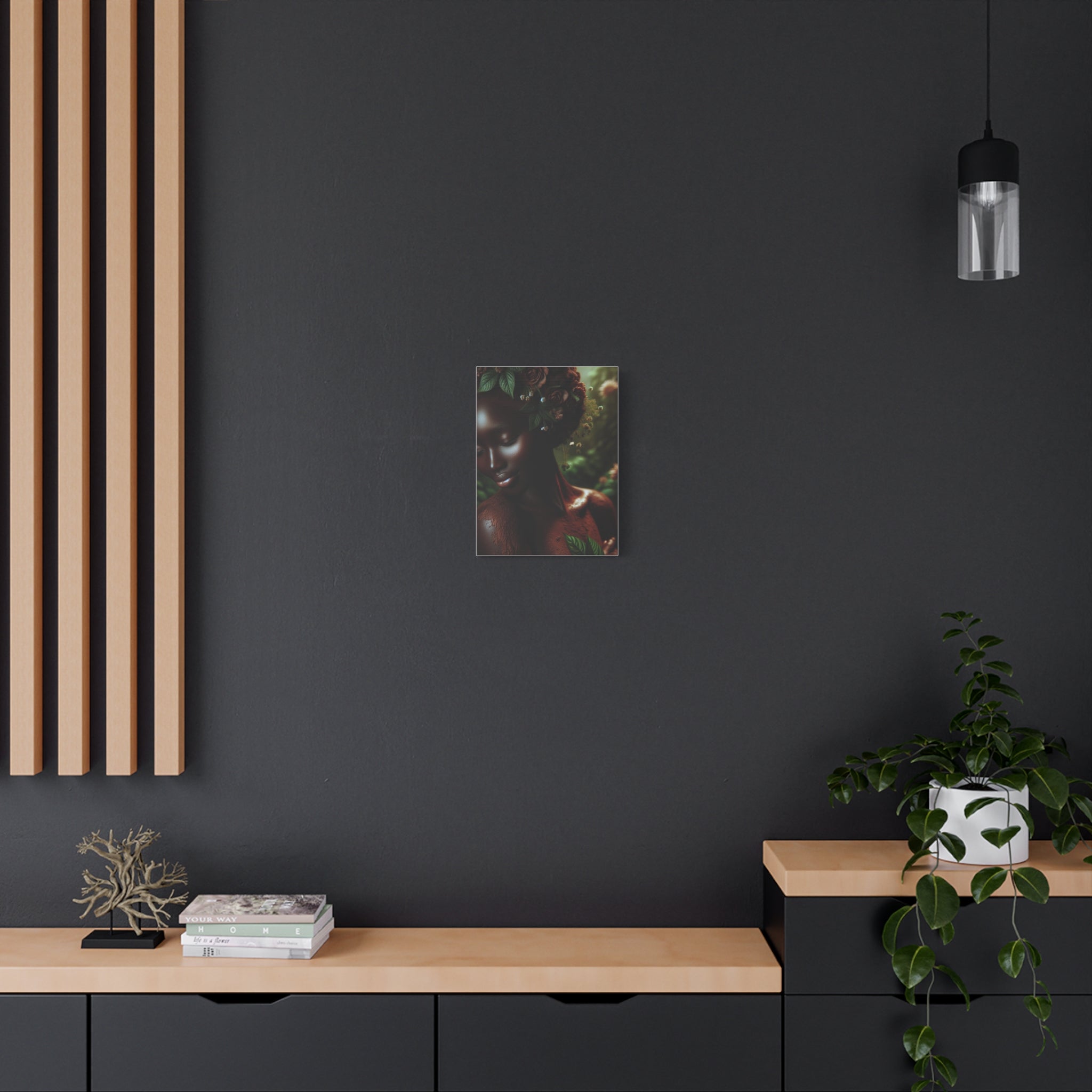Elegant Mother Nature Canvas Art Print