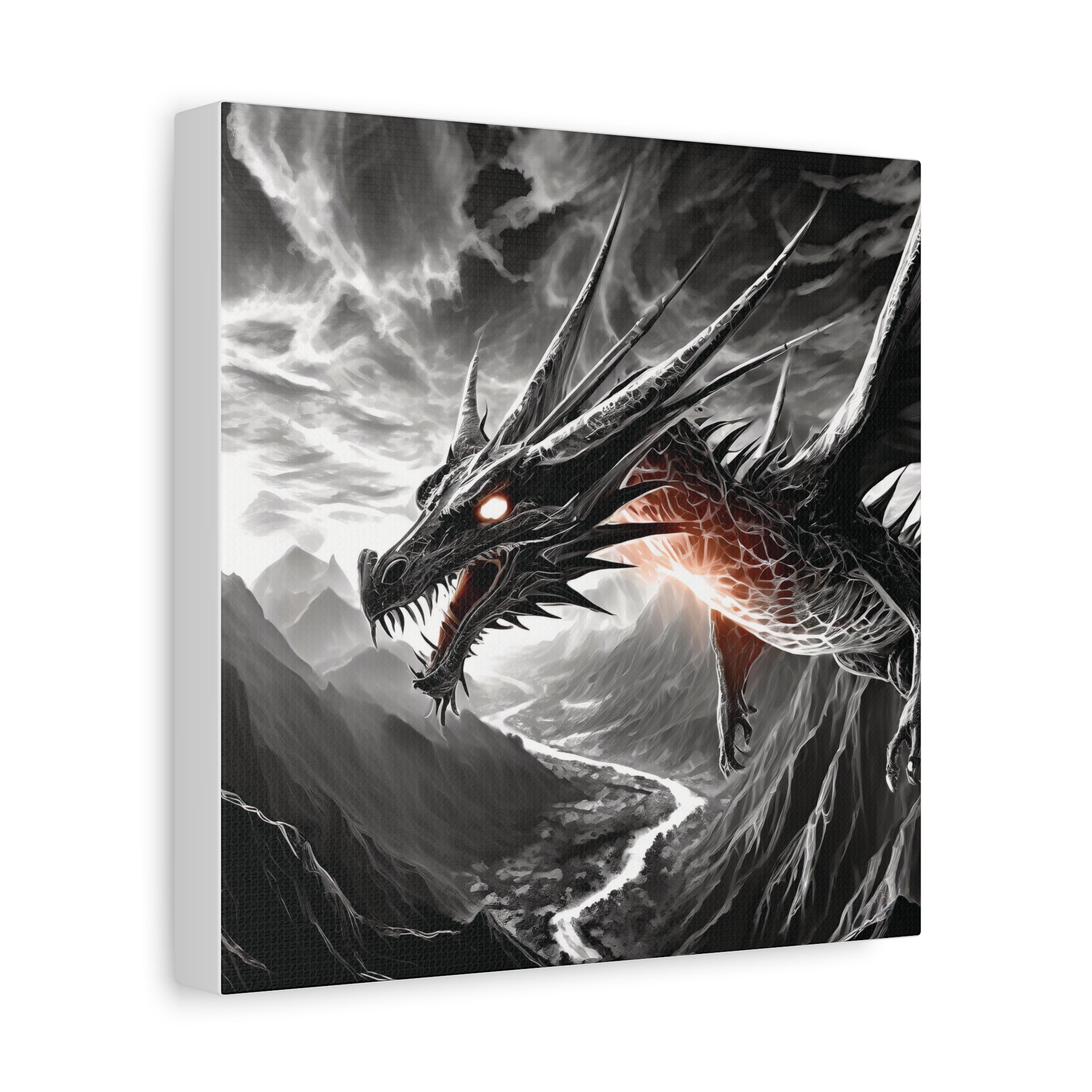 Dragon Art Canvas Print