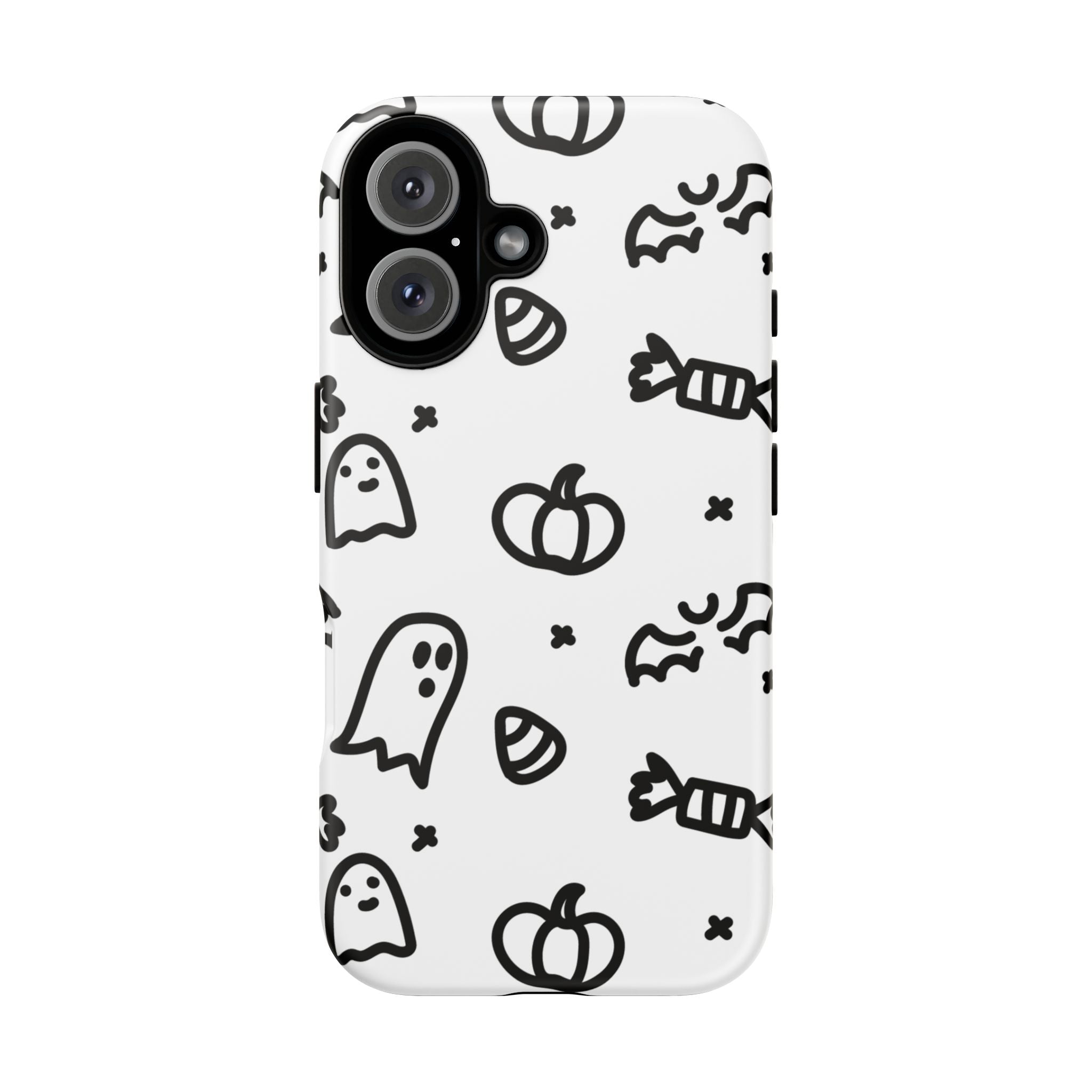 Halloween Themed Phone Case, Spooky Ghosts and Pumpkins, Fall Decor, Costume Party, Trick or Treat
