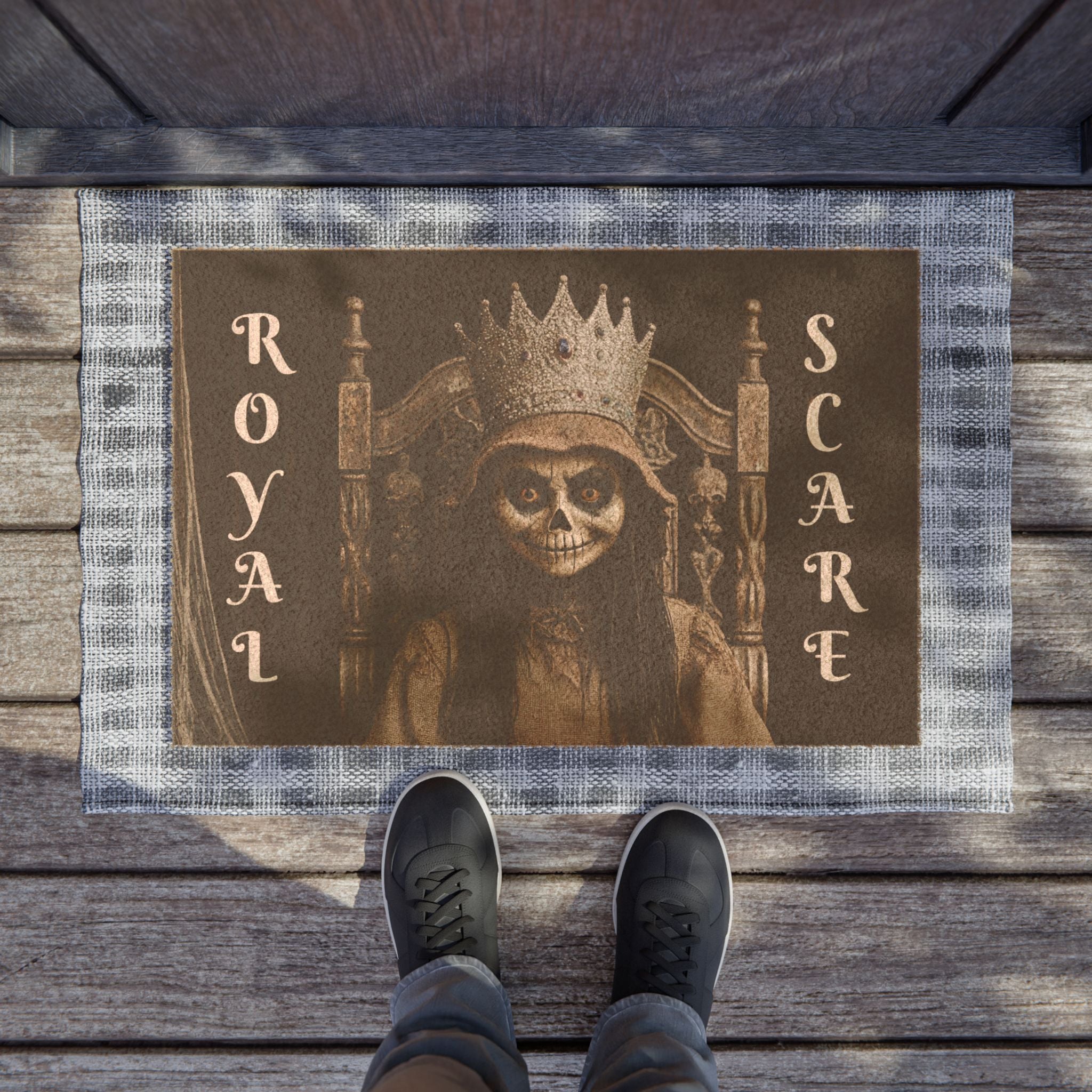 Doormat - Halloween Scarecrow Queen Exclusive Design
