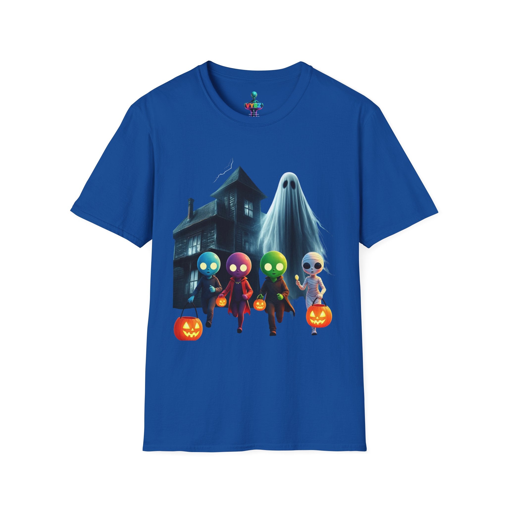 VYBZ "Aliens & Ghost" Halloween Graphic Tee