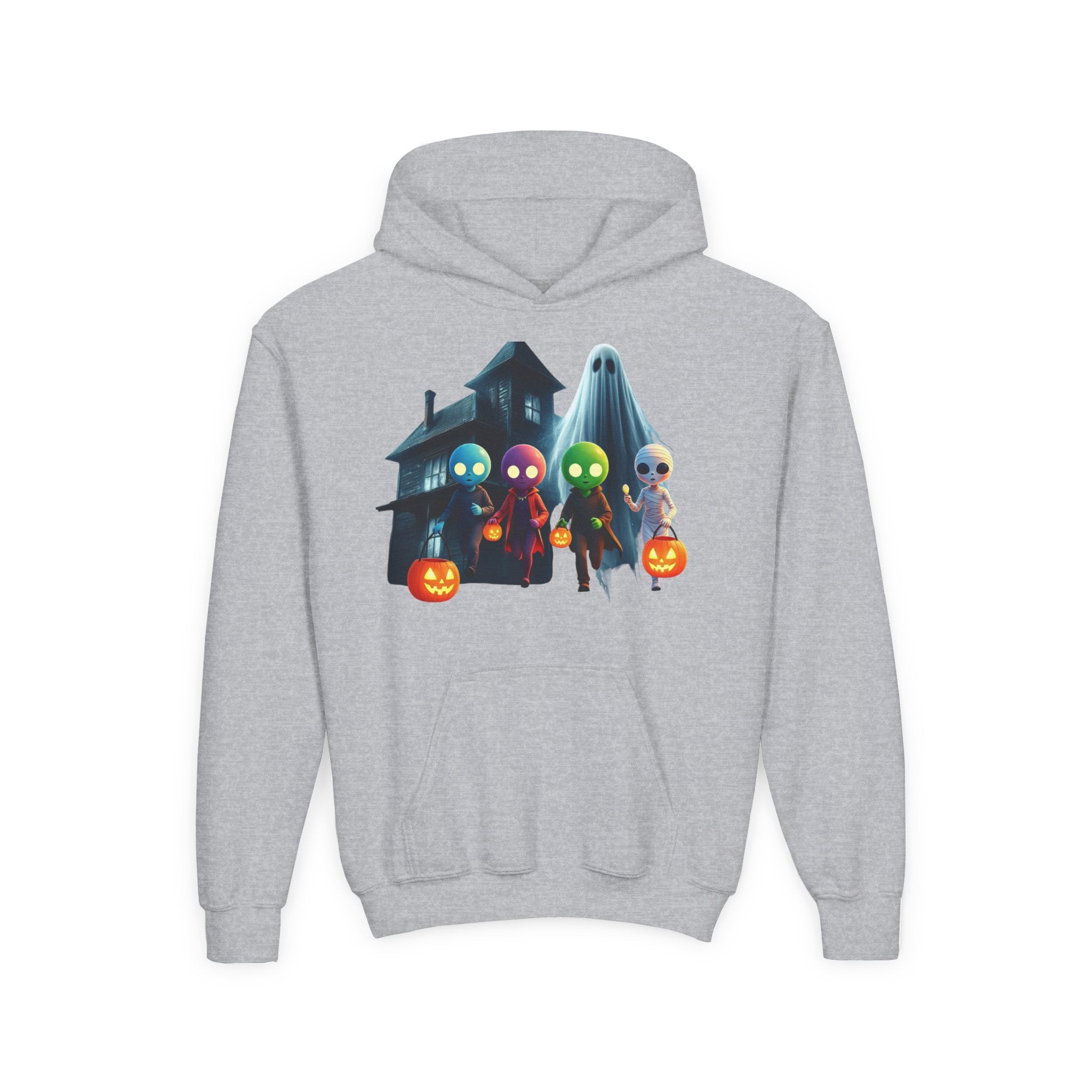VYBZ "Aliens & Ghost" Youth Hooded Sweatshirt