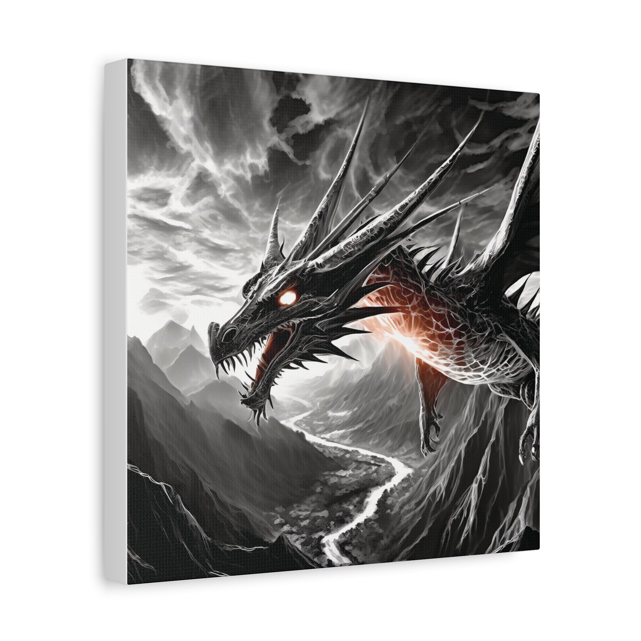 Dragon Art Canvas Print