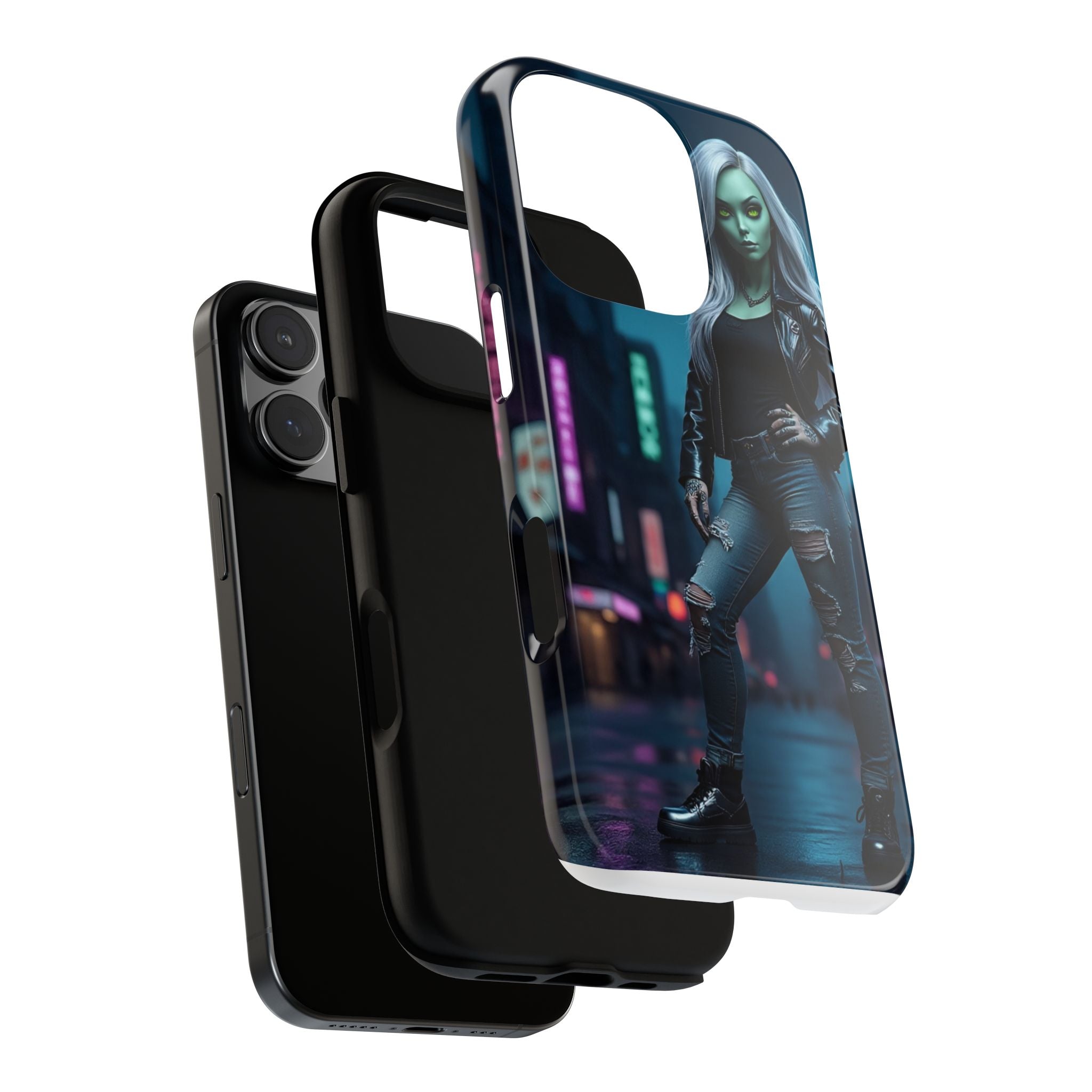 Alien Chic Tough Phone Case