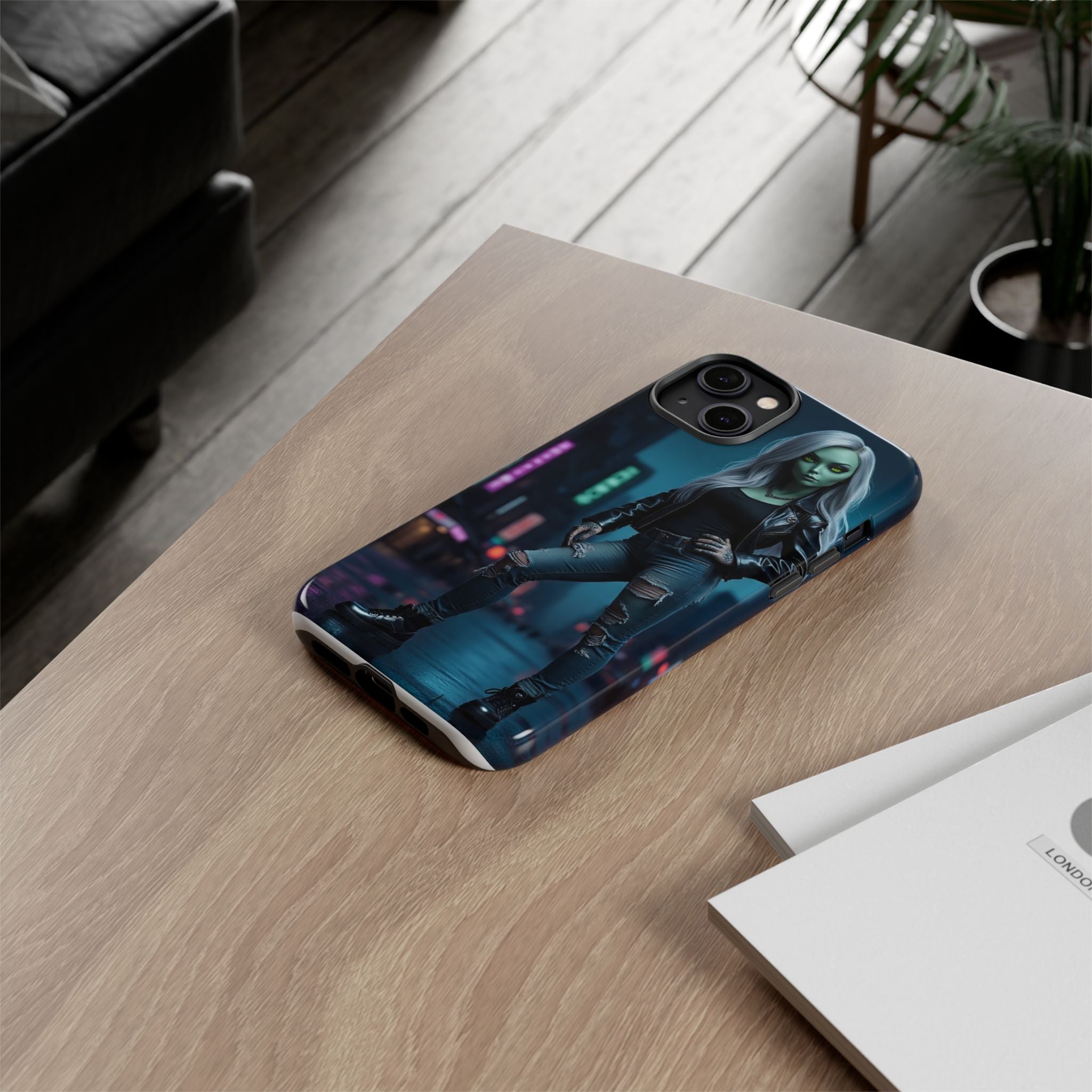Alien Chic Tough Phone Case