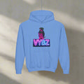 Youth Neon VYBZ Hooded Sweatshirt - Stylish, Comfortable, Gift for Teens, Streetwear, Party Wear, Cool Graphic Hoodie