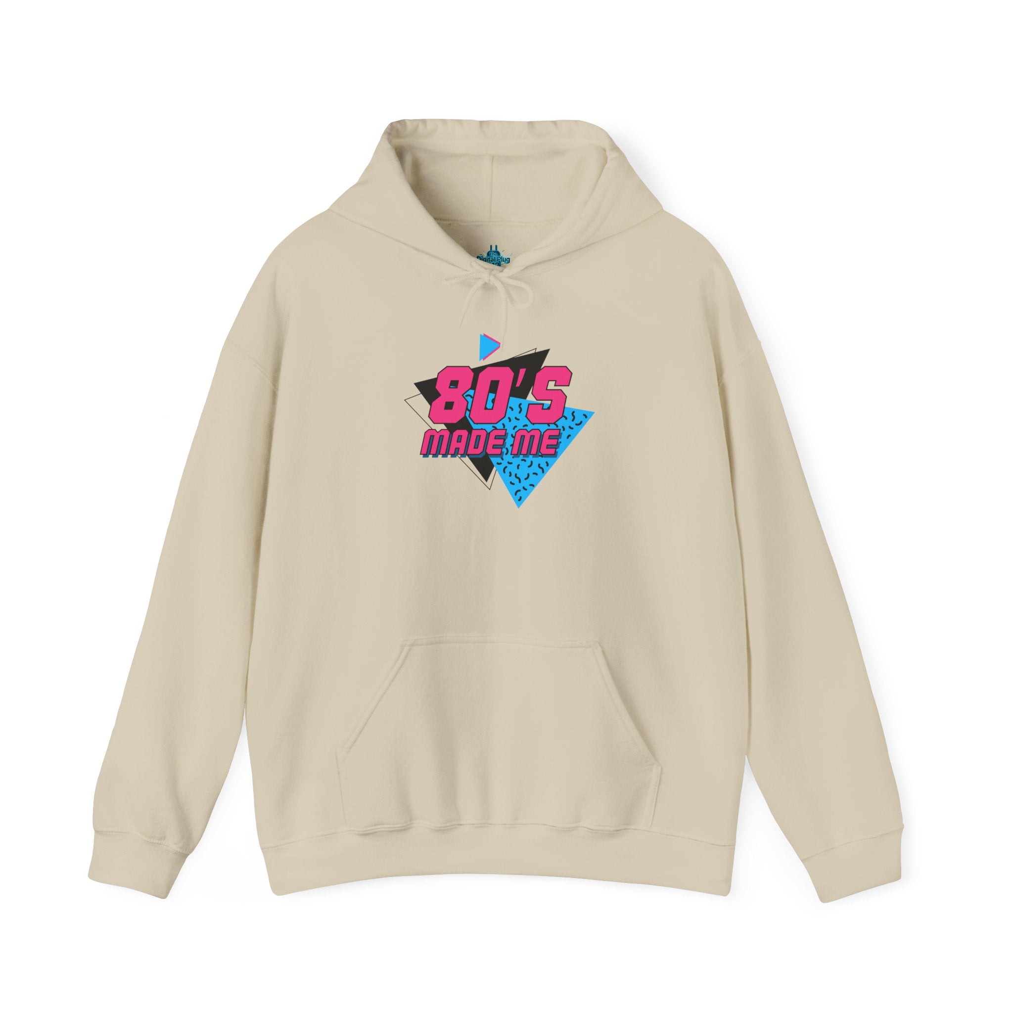 VYBZ 80s Born Unisex Hoodie - Colorful & Fun Retro Sweatshirt