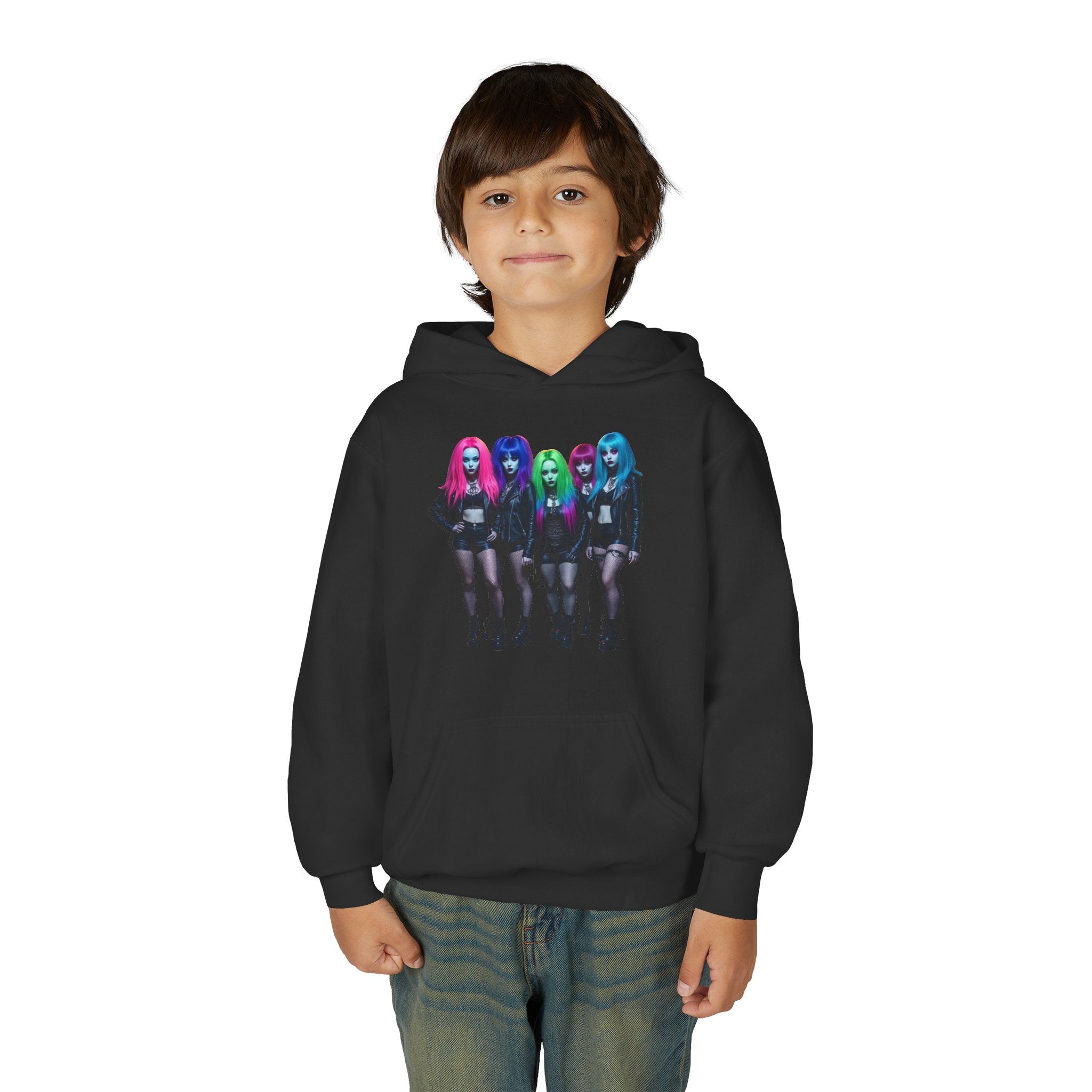 VYBZ Youth Gothic Halloween Hoodie - Exclusive Design