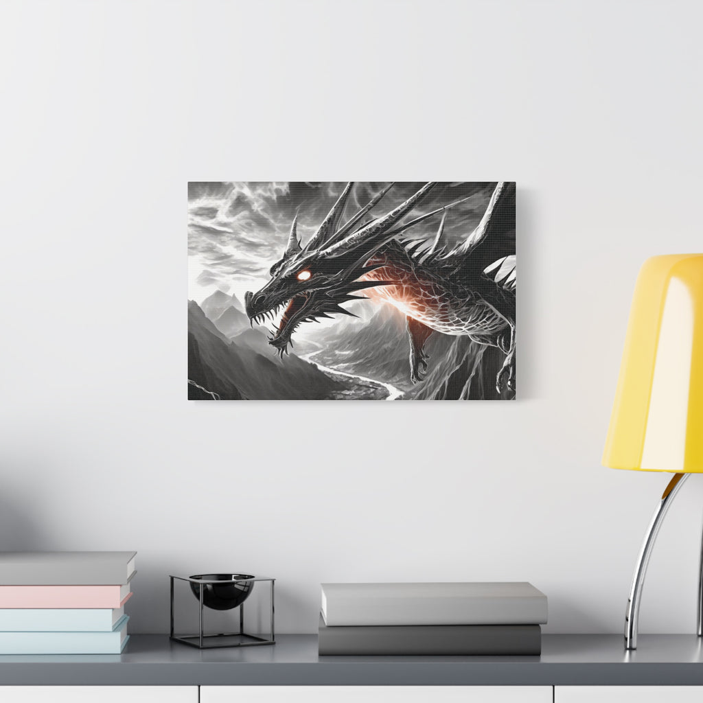 Dragon Art Canvas Print