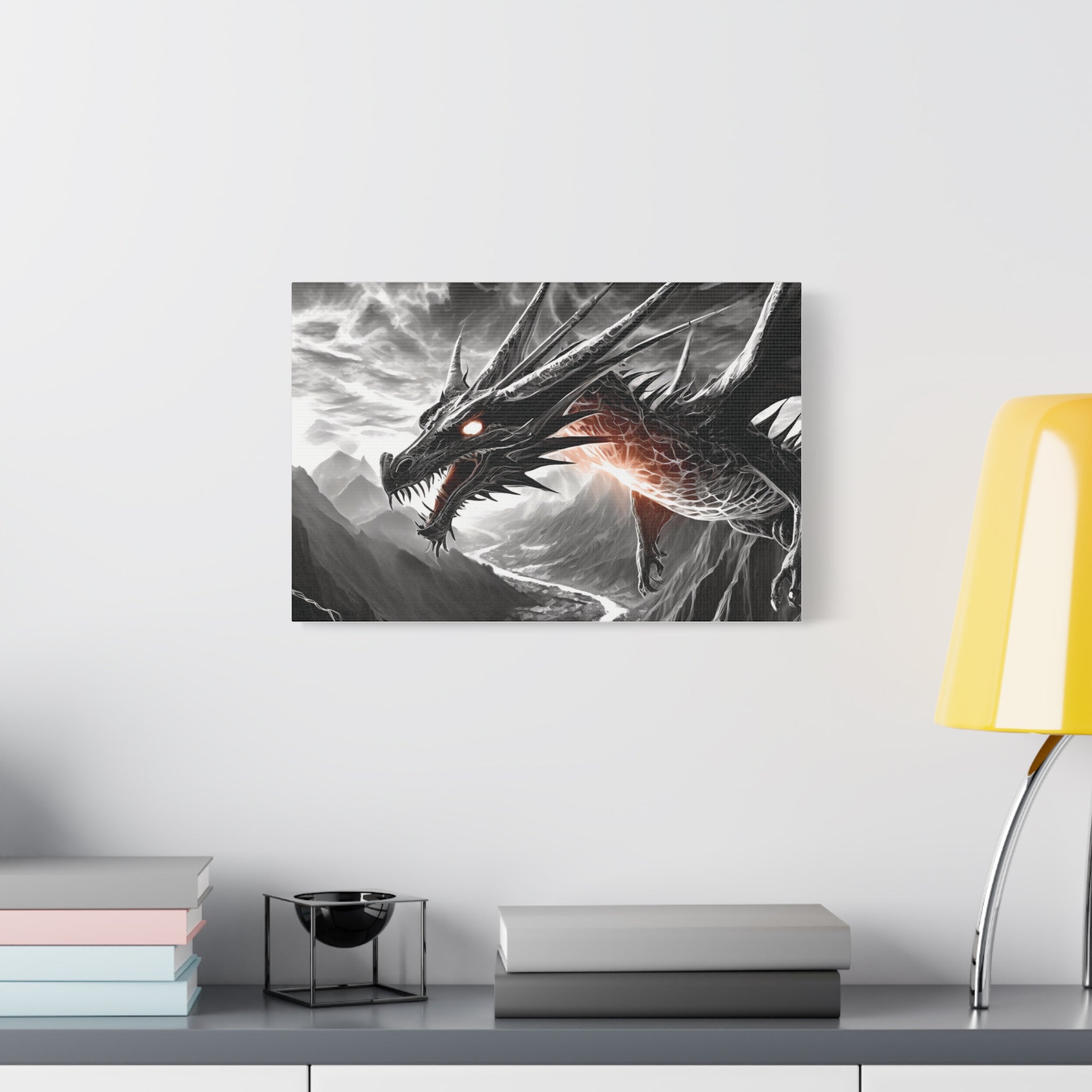 Dragon Art Canvas Print