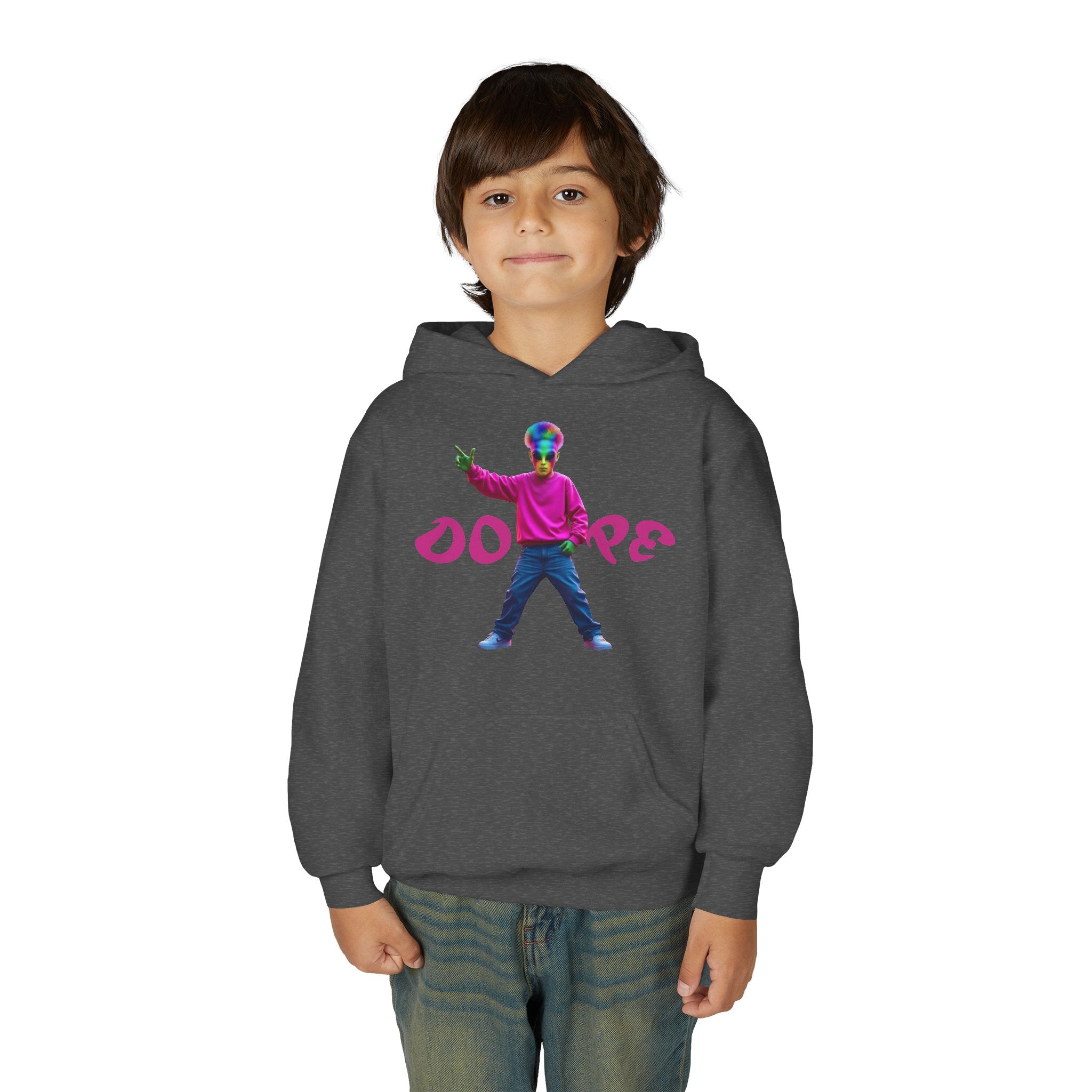 VYBZ Alien Youth Hoodie - Exclusive Colorful Hip Hop Slang Design