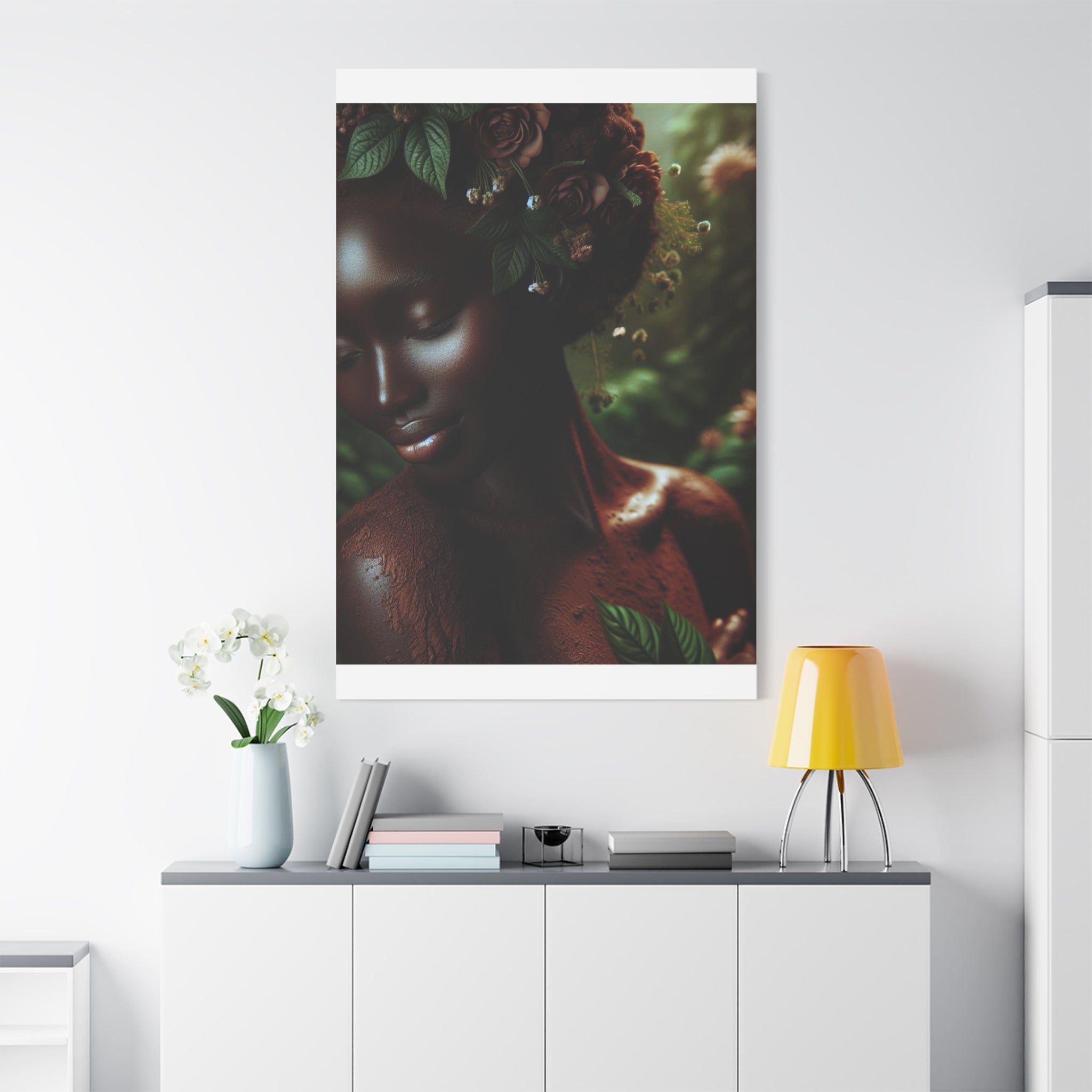 Elegant Mother Nature Canvas Art Print