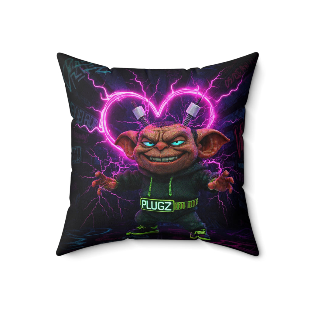 Valentine's Neon Heart Pillow — 612 Misfits Plugz Limited Edition