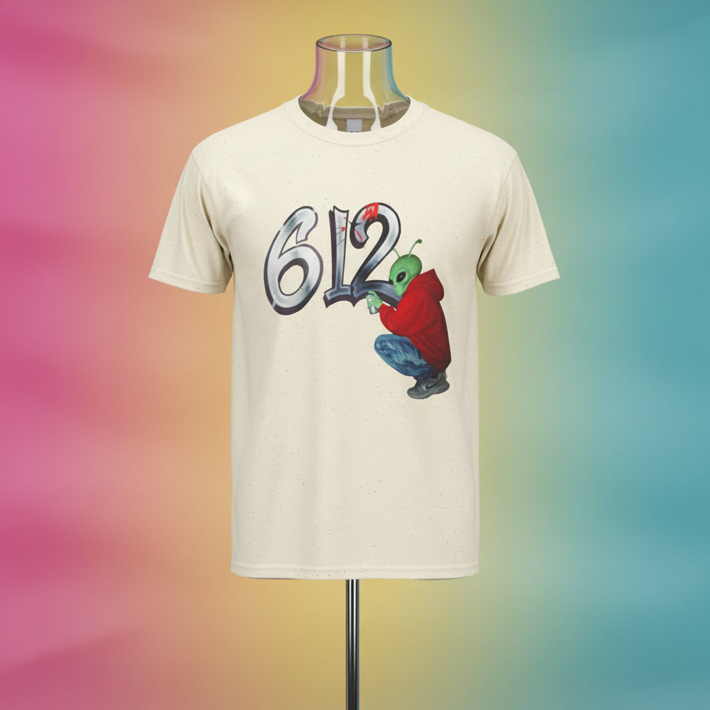 Street Art Unisex Tee - Graffiti Style Shirt for Art Lovers, Urban Fashion, Casual Wear, Unique Gift, Summer Vibes