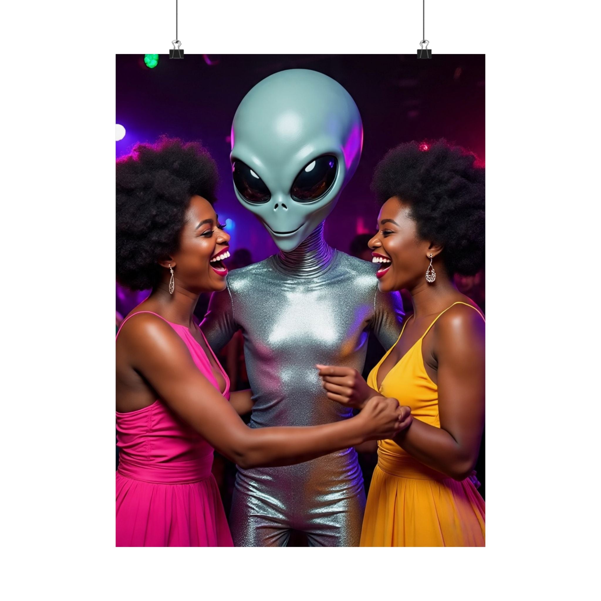 Alien Vertical Poster - Matte Finish